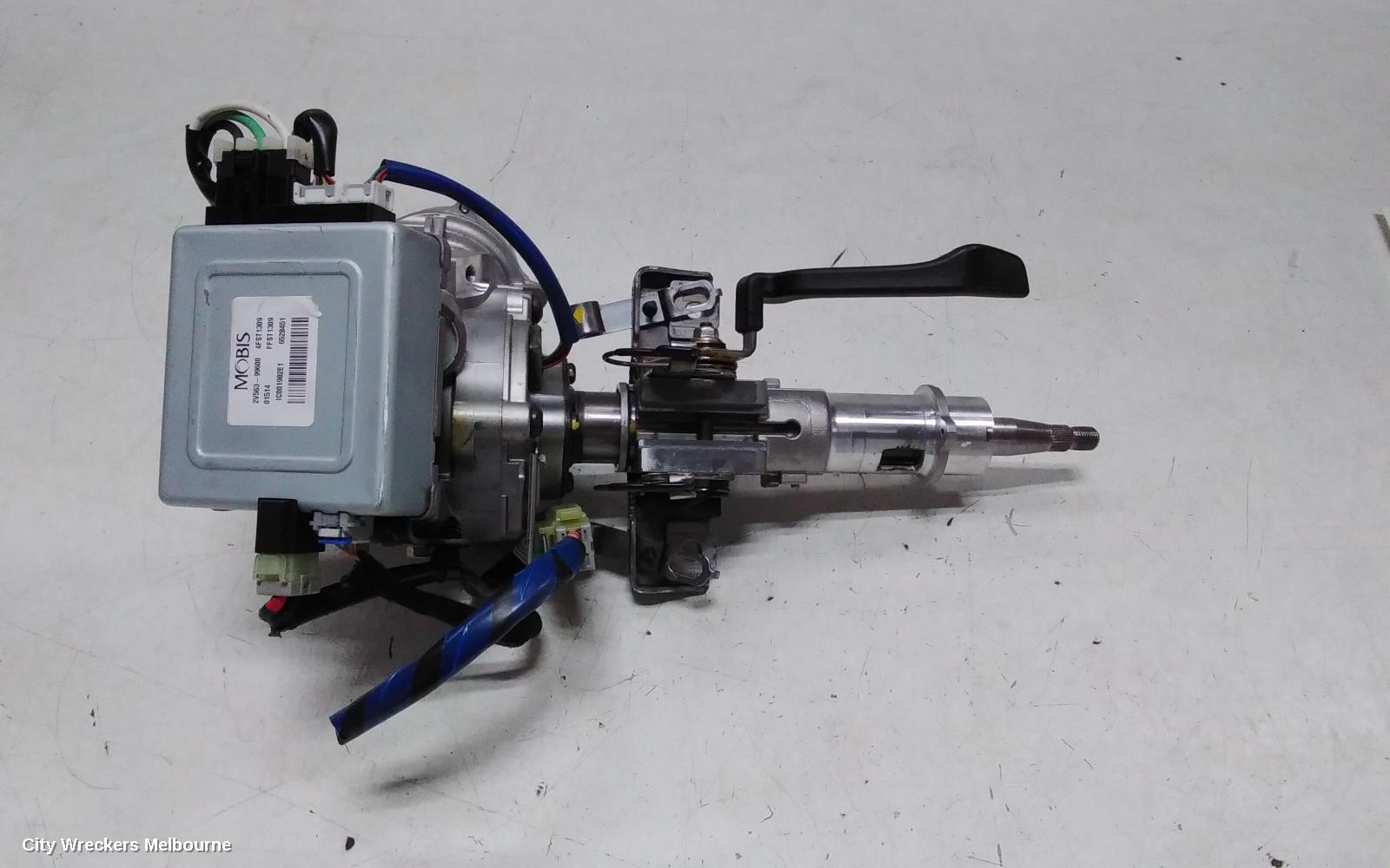 HYUNDAI VELOSTER STEERING BOX/RACK, FS, NON TURBO/TURBO TYPE, FRONT MOUNT CALIPER TYPE, 06/2012 - 04/2015