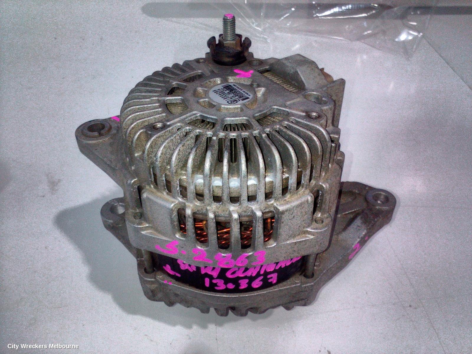 MITSUBISHI OUTLANDER ALTERNATOR, PETROL, 2.0/2.4, 130AMP, ZJ-ZL, 10/2012 - 08/2019
