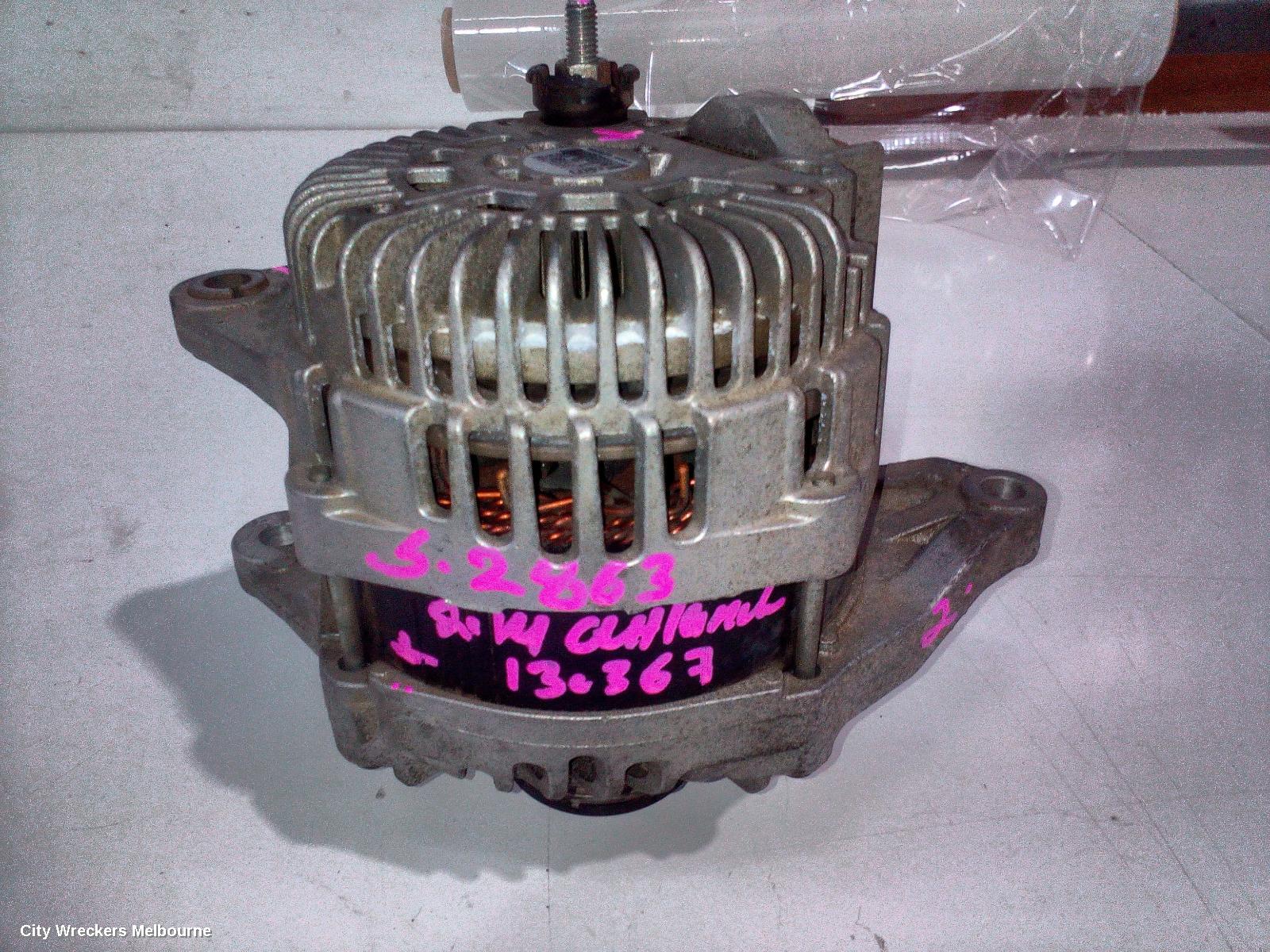 MITSUBISHI OUTLANDER ALTERNATOR, PETROL, 2.0/2.4, 130AMP, ZJ-ZL, 10/2012 - 08/2019