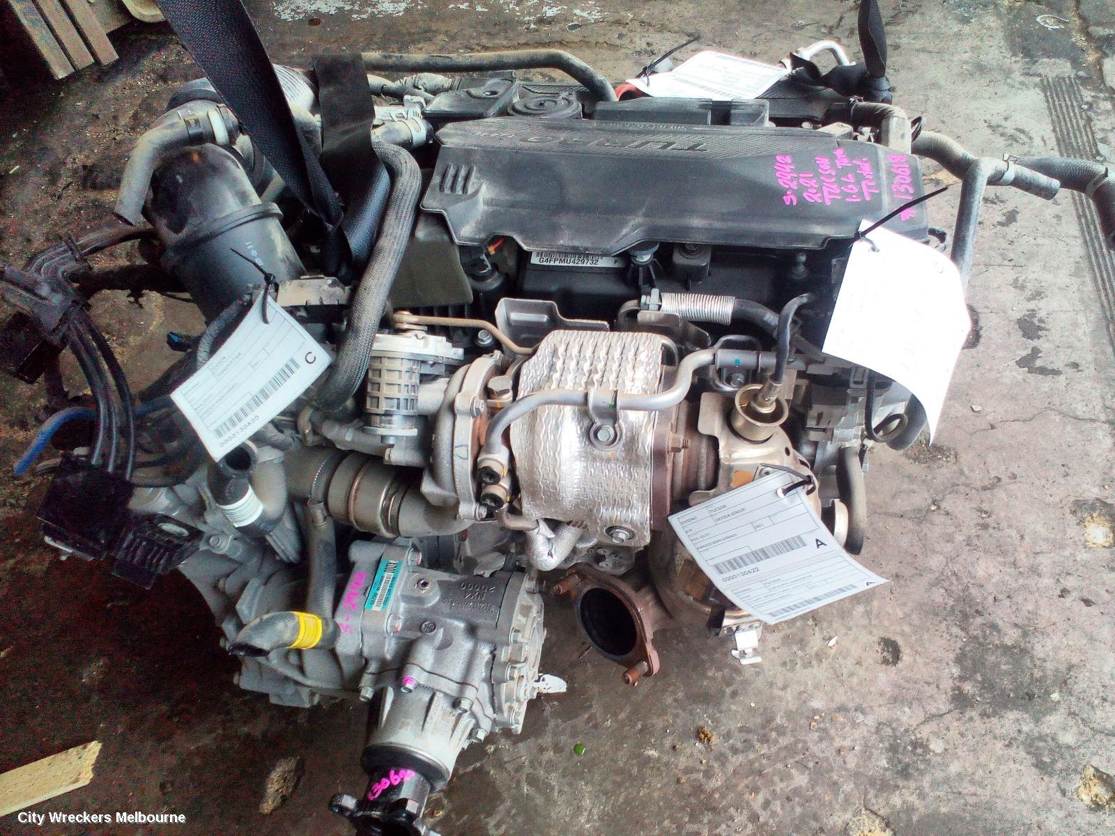 HYUNDAI TUCSON ENGINE, PETROL, 1.6, TURBO, G4FP CODE, NX4, 02/2021 ONWARDS