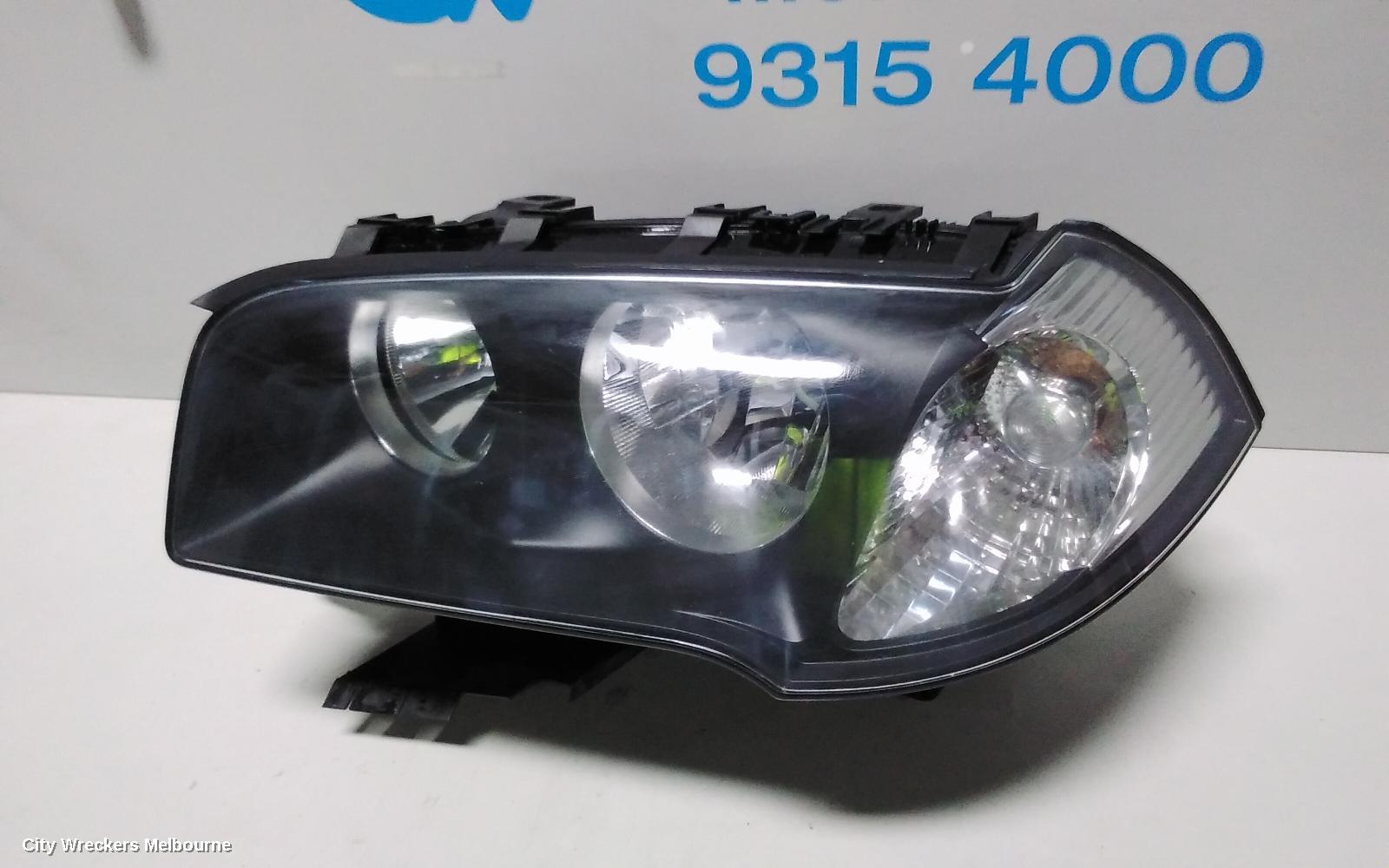BMW X3 LEFT HEADLAMP, E83, HALOGEN TYPE, 06/2004 - 08/2006