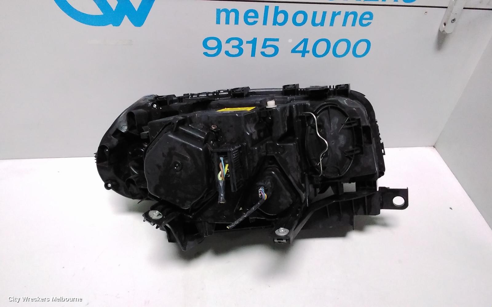 BMW X3 LEFT HEADLAMP, E83, HALOGEN TYPE, 06/2004 - 08/2006