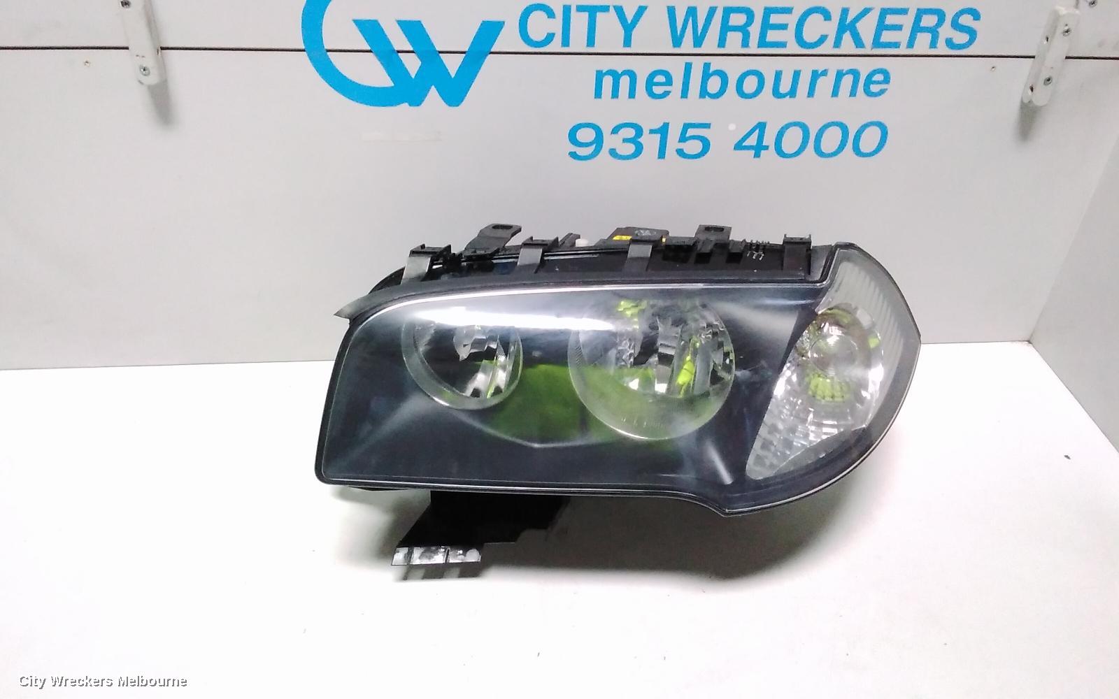 BMW X3 LEFT HEADLAMP, E83, HALOGEN TYPE, 06/2004 - 08/2006