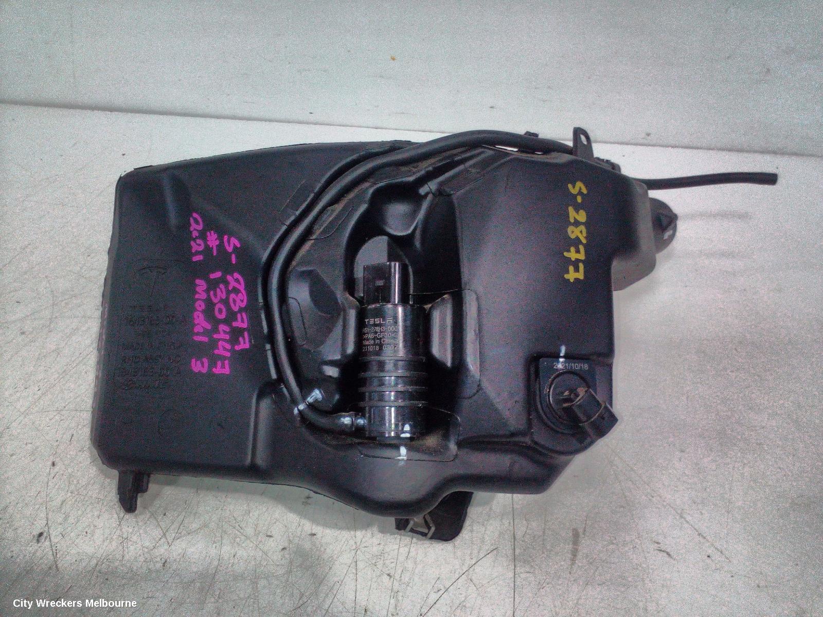 TESLA MODEL 3 WASHER BOTTLE, 1ST GEN, 06/2019 ONWARDS