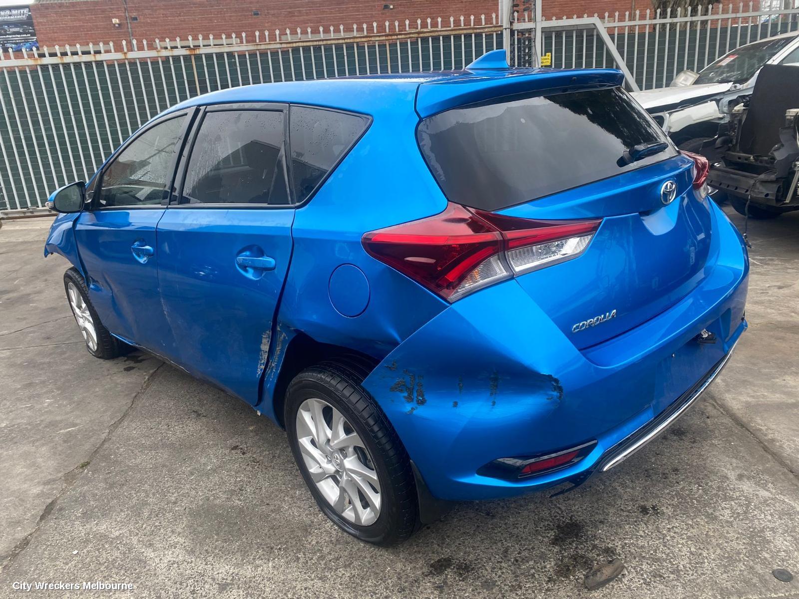 TOYOTA COROLLA REVERSE CAMERA, REVERSE CAMERA, ZRE182R, 10/2012 - 06/2018