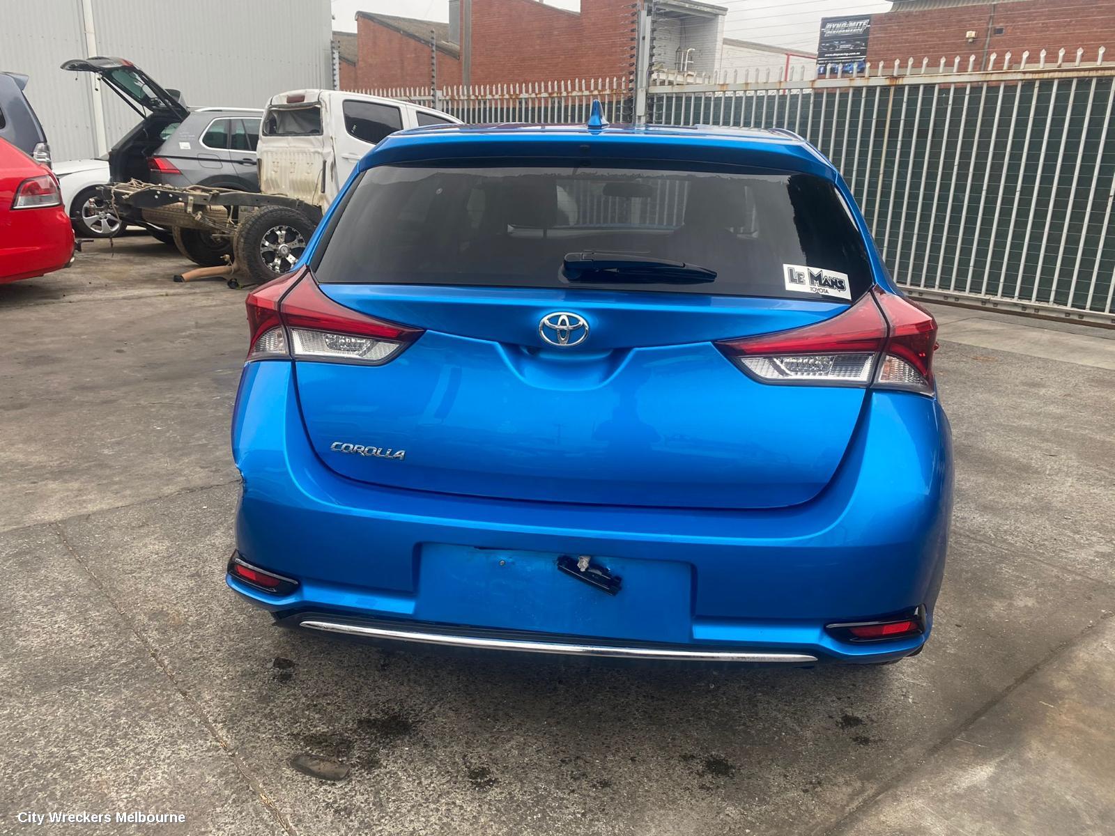 TOYOTA COROLLA REVERSE CAMERA, REVERSE CAMERA, ZRE182R, 10/2012 - 06/2018