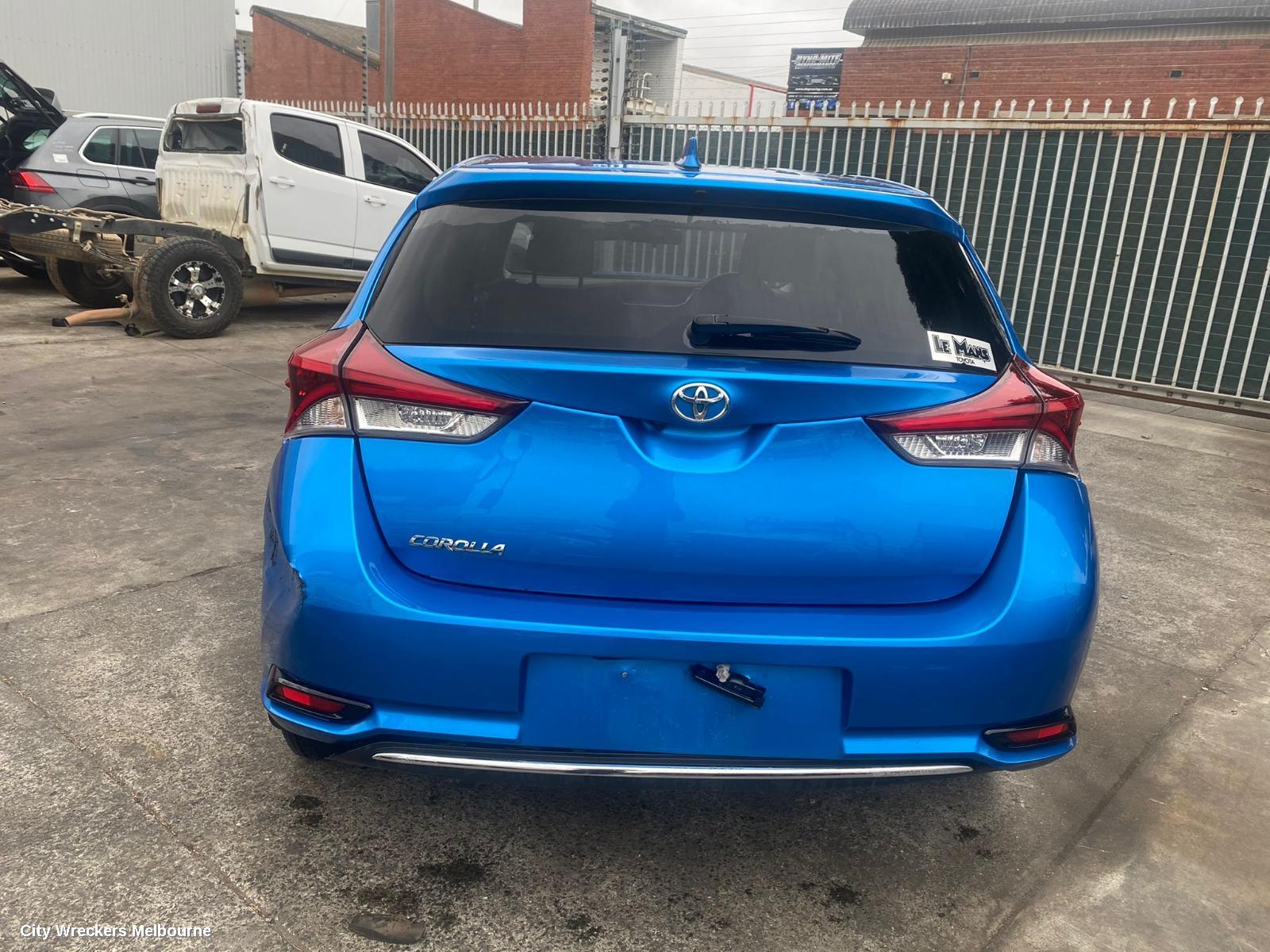 TOYOTA COROLLA REVERSE CAMERA, REVERSE CAMERA, ZRE182R, 10/2012 - 06/2018