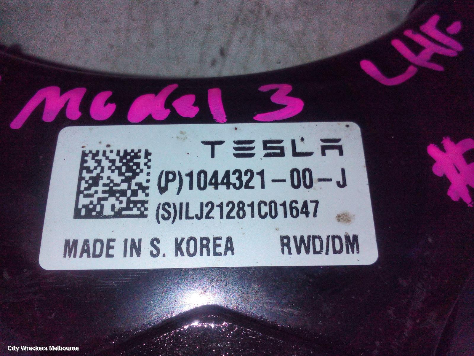 TESLA MODEL 3 LEFT FRONT UPPER CONTROL ARM, 1ST GEN, 06/2019 ONWARDS