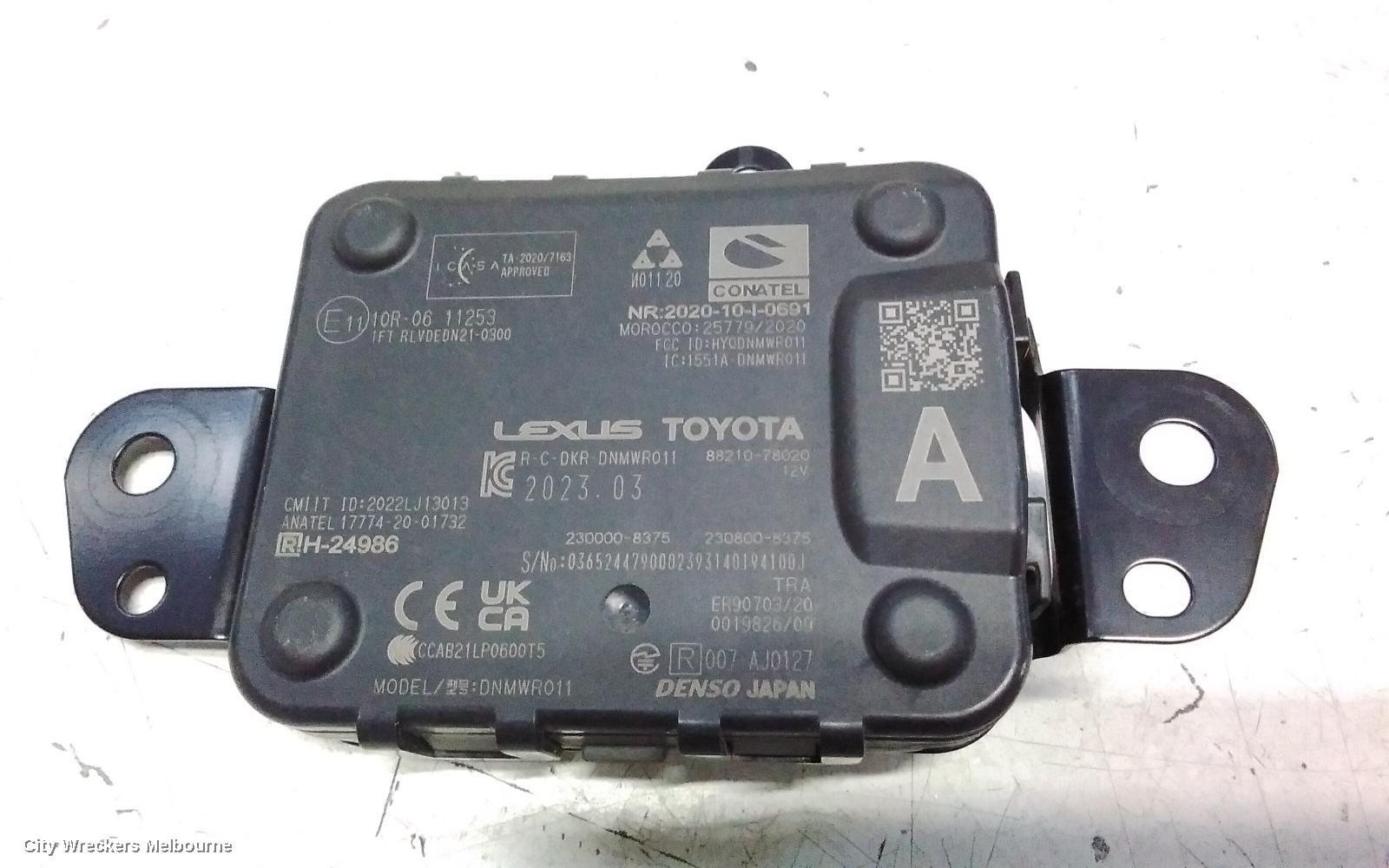 TOYOTA COROLLA CROSS REVERSE CAMERA, XG10, FRONT RADAR SENSOR (GRILLE MOUNTED), 01/2022 ONWARDS