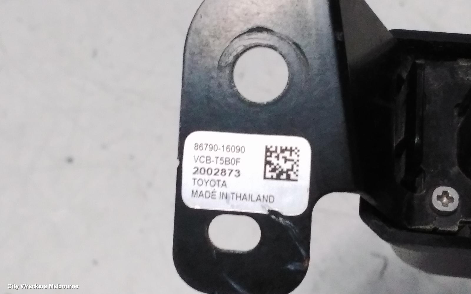 TOYOTA COROLLA CROSS REVERSE CAMERA, XG10, FRONT CAMERA (GRILLE MOUNTED), 01/2022 ONWARDS