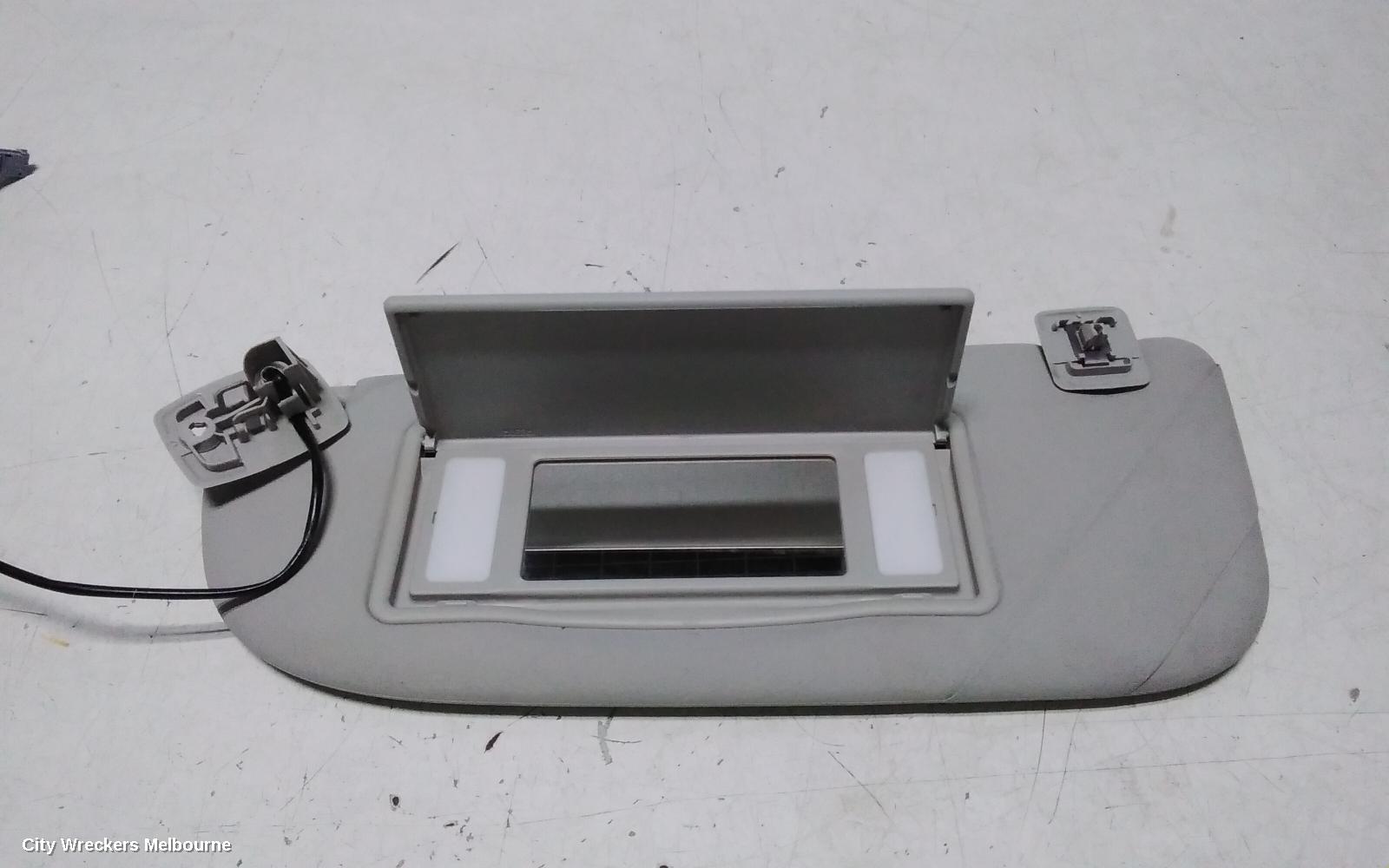 PEUGEOT 308 SUNVISOR, T7, LH SIDE, BLACK, 09/2007 - 01/2014