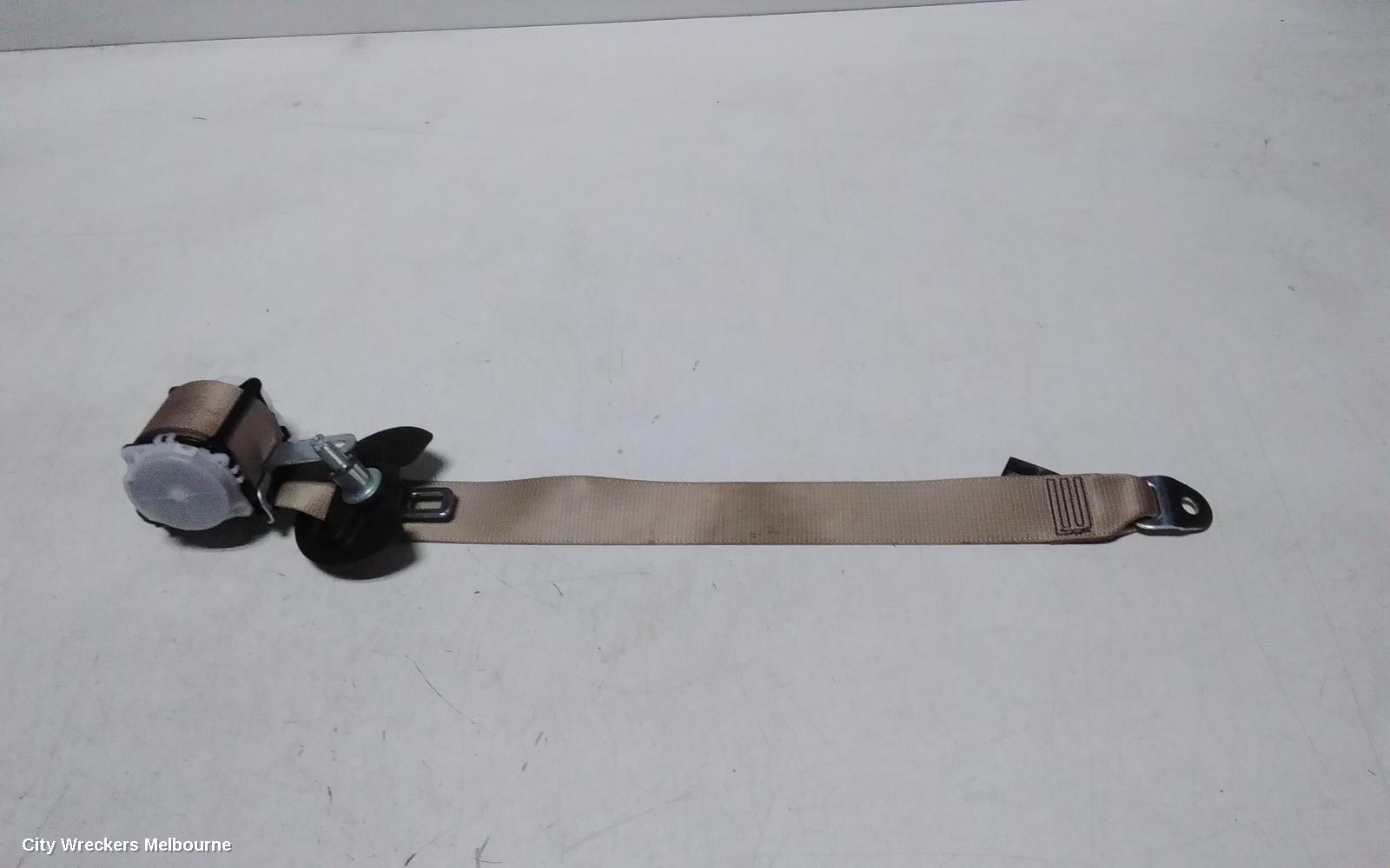 TOYOTA KLUGER SEATBELT/STALK, RH REAR 3RD ROW, SEAT BELT ONLY, BEIGE, XU70 SERIES, 03/2021 ONWARDS