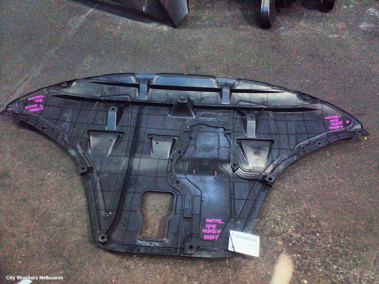HYUNDAI TUCSON LOWER ENGINE SPLASH TRAY, NX4, 02/2021 ONWARDS
