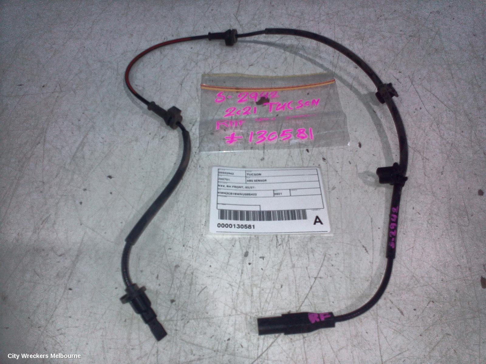 HYUNDAI TUCSON ABS SENSOR, NX4, RH FRONT, 02/2021 ONWARDS