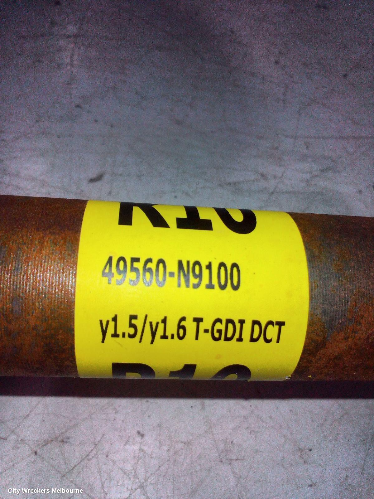 HYUNDAI TUCSON RIGHT DRIVESHAFT, NX4, FRONT, 02/2021 ONWARDS