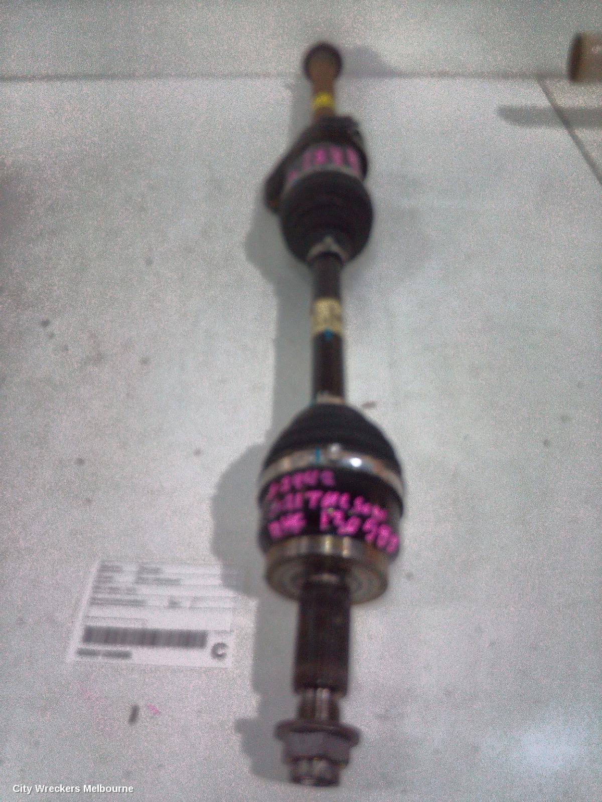 HYUNDAI TUCSON RIGHT DRIVESHAFT, NX4, FRONT, 02/2021 ONWARDS