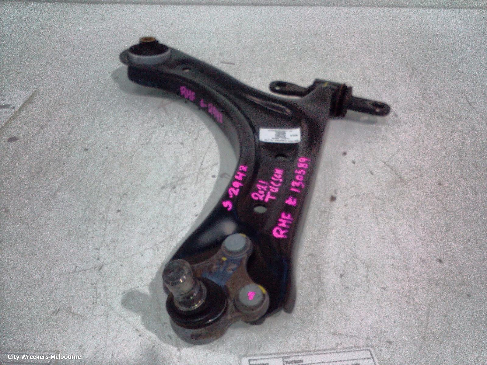 HYUNDAI TUCSON RIGHT FRONT LOWER CONTROL ARM, NX4, 02/2021 ONWARDS
