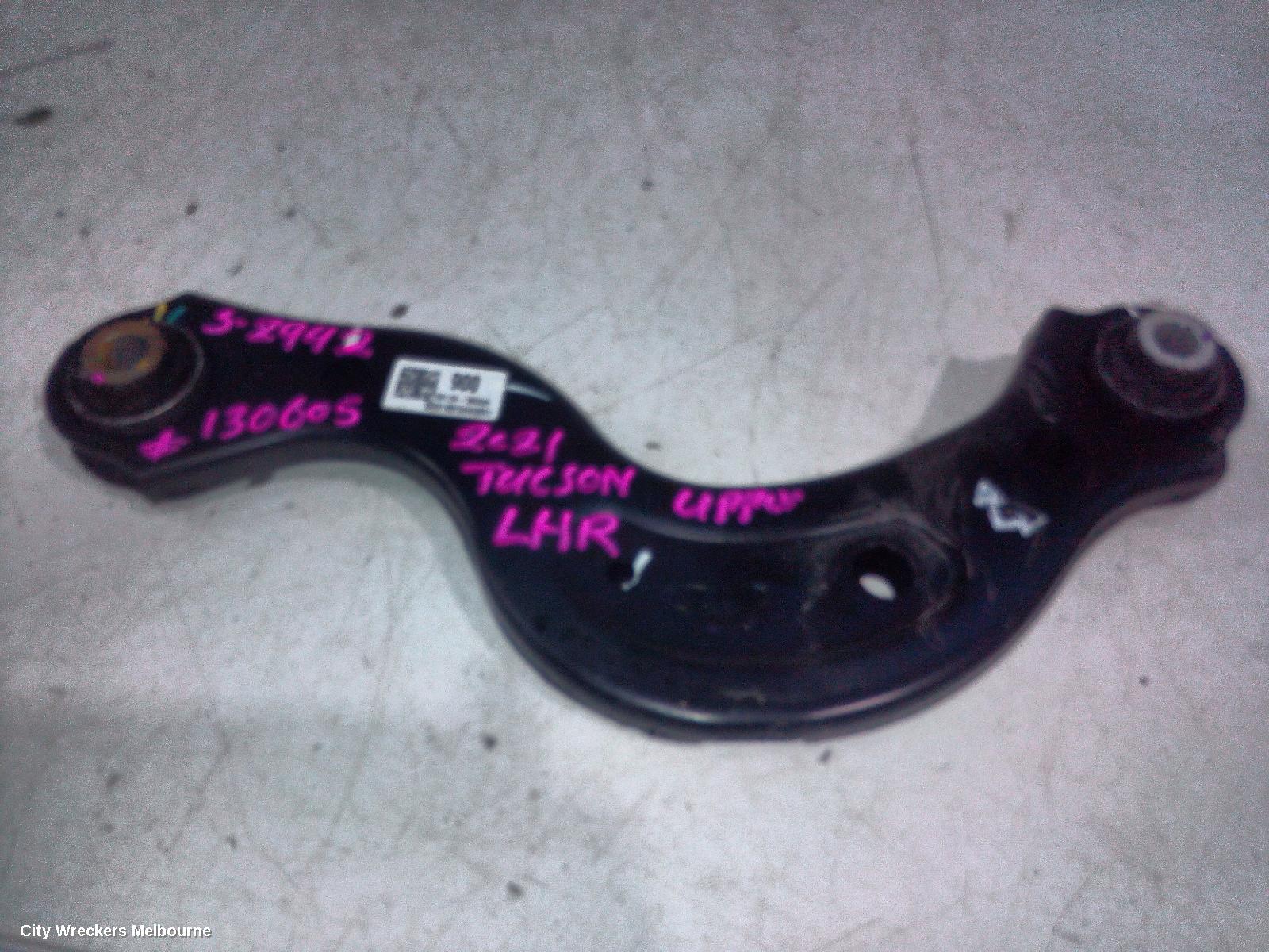 HYUNDAI TUCSON LEFT REAR TRAILING ARM, UPPER CONTROL ARM, NX4, 02/2021 ONWARDS
