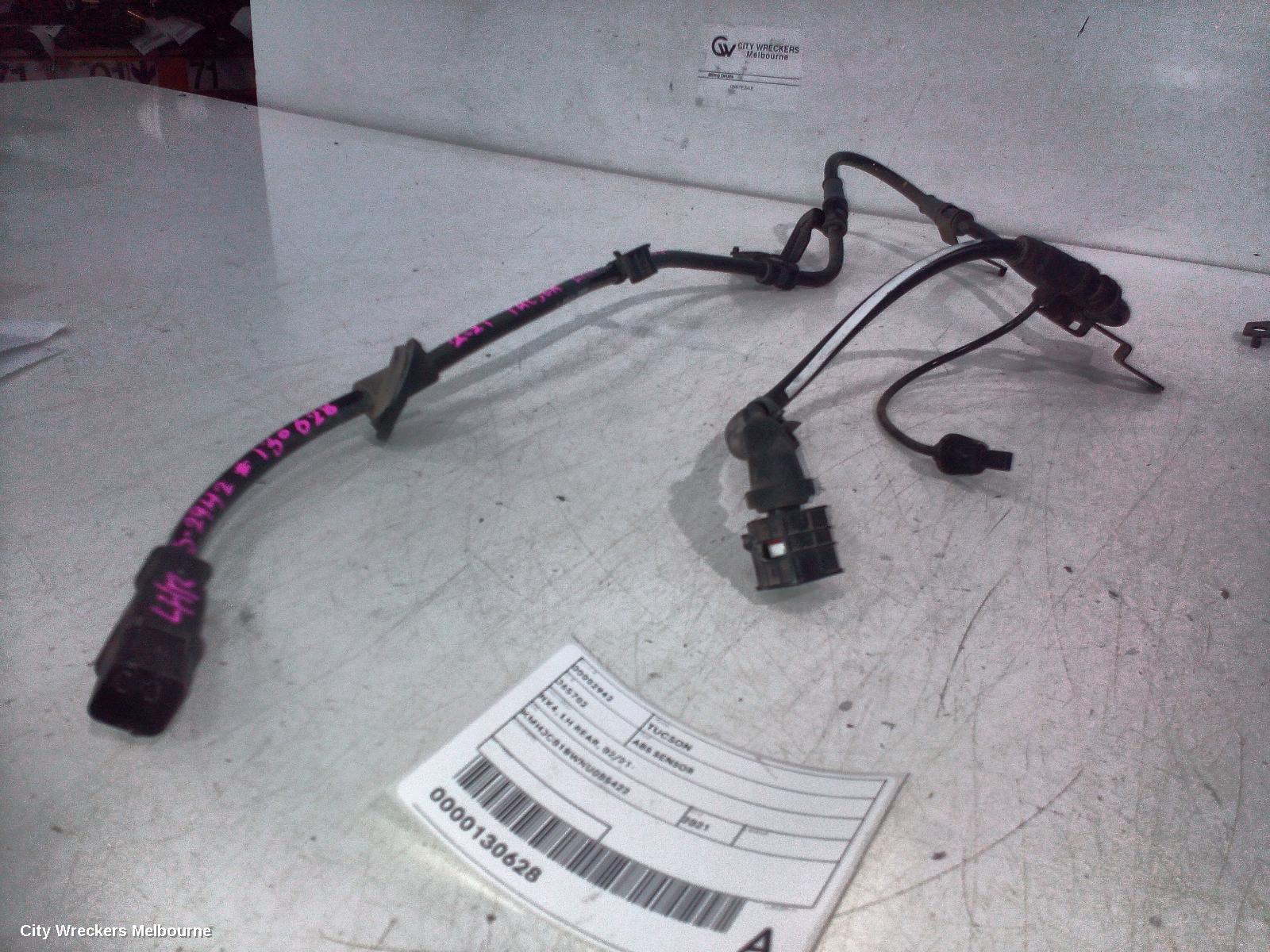 HYUNDAI TUCSON ABS SENSOR, NX4, LH REAR, 02/2021 ONWARDS
