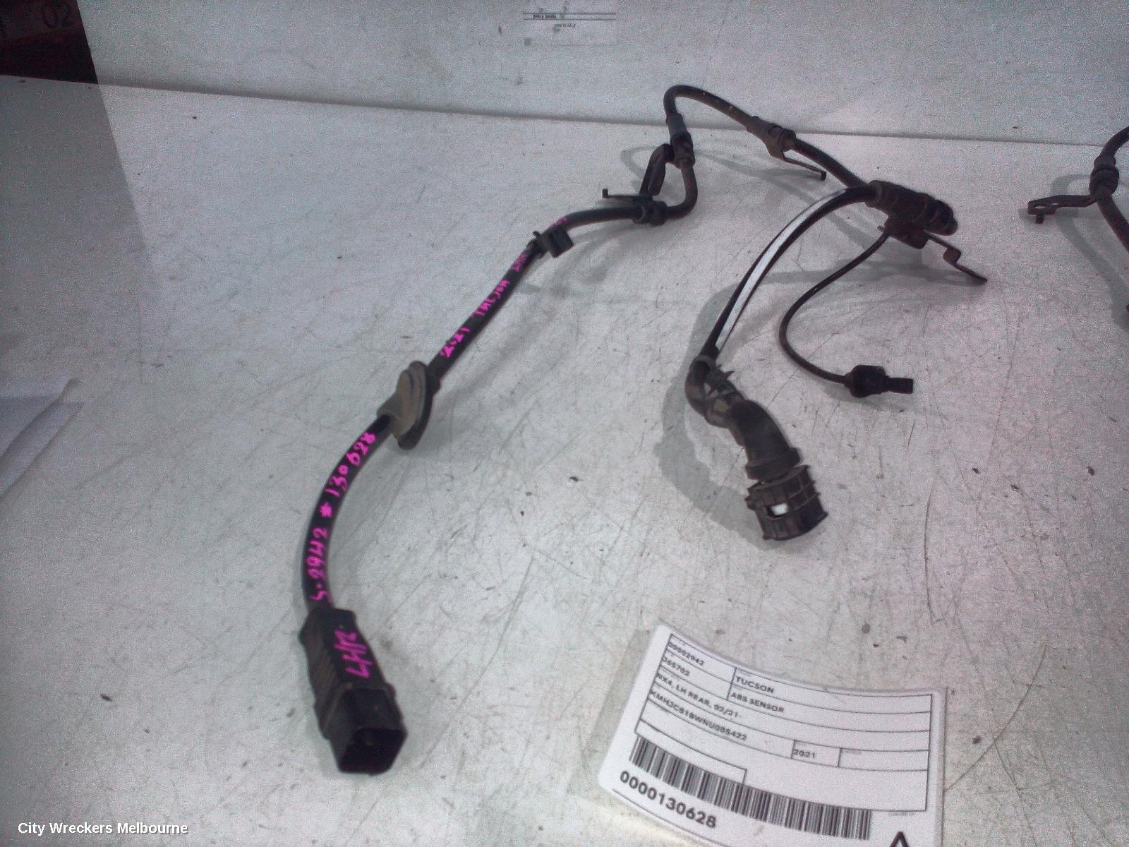 HYUNDAI TUCSON ABS SENSOR, NX4, LH REAR, 02/2021 ONWARDS