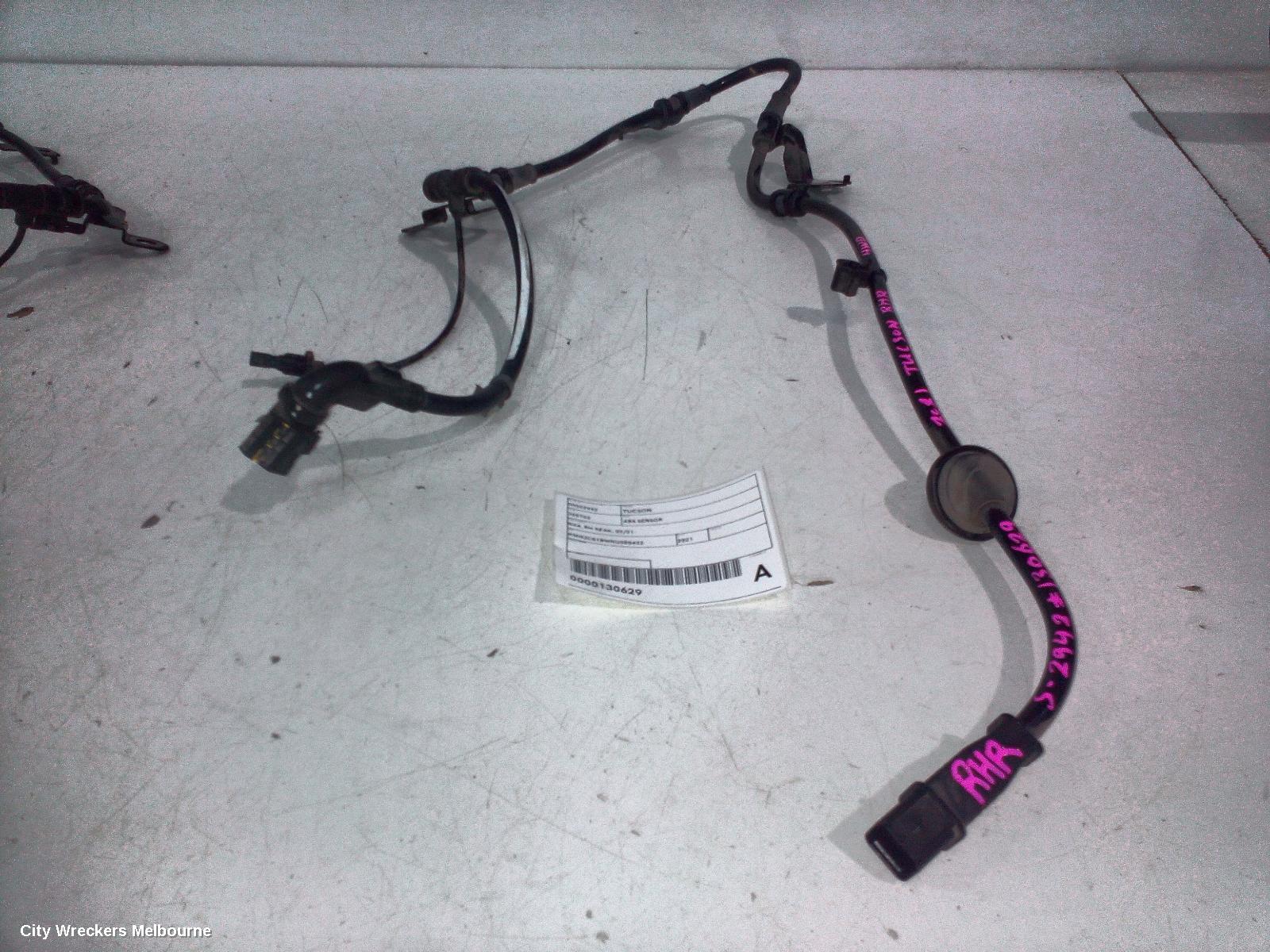 HYUNDAI TUCSON ABS SENSOR, NX4, RH REAR, 02/2021 ONWARDS