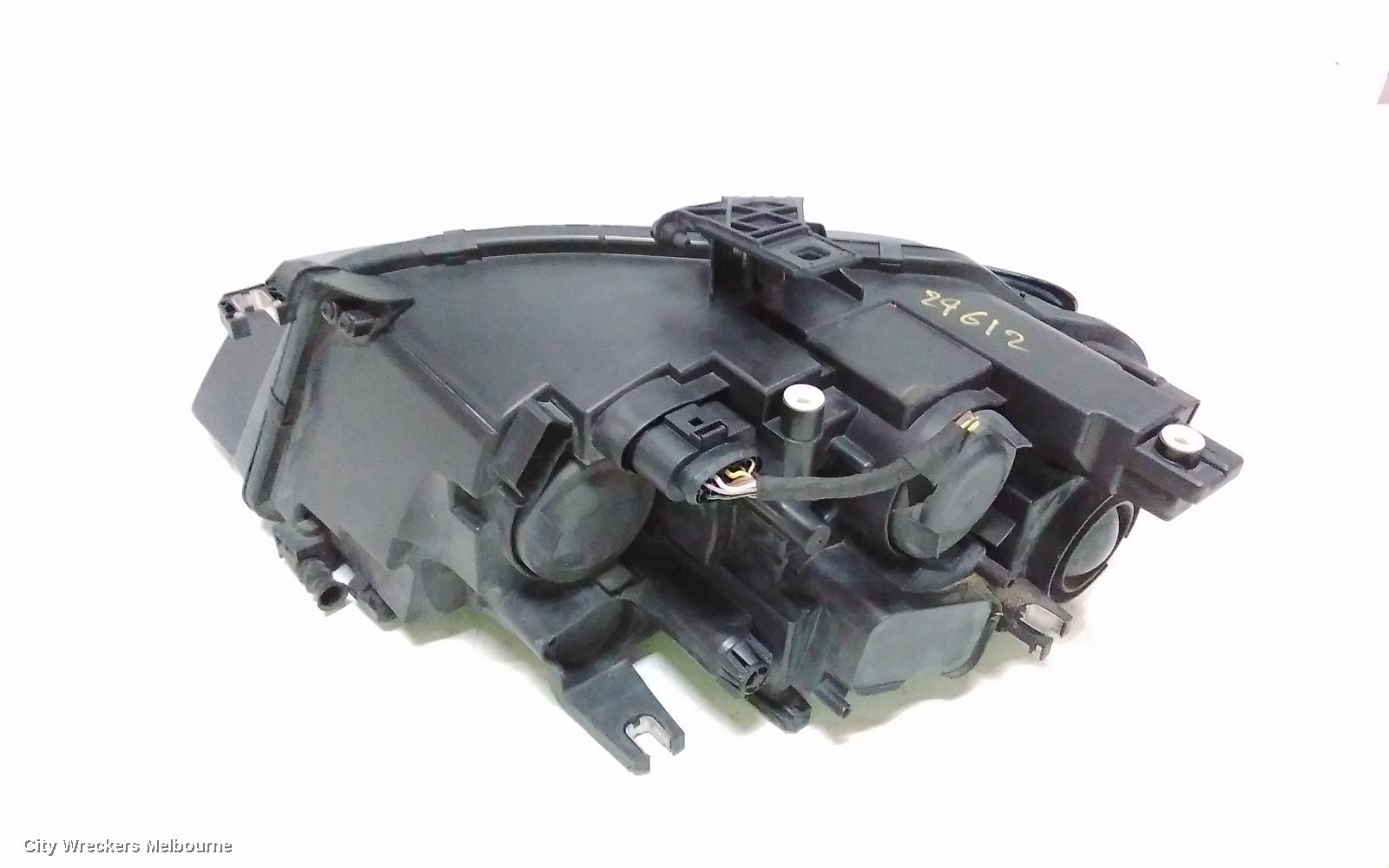 AUDI A4 RIGHT HEADLAMP, B8 8K, HALOGEN TYPE, 02/2008 - 06/2012