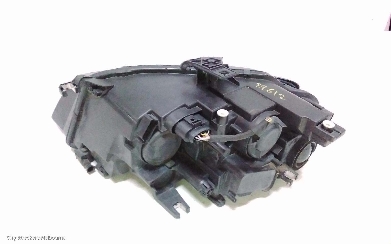 AUDI A4 RIGHT HEADLAMP, B8 8K, HALOGEN TYPE, 02/2008 - 06/2012