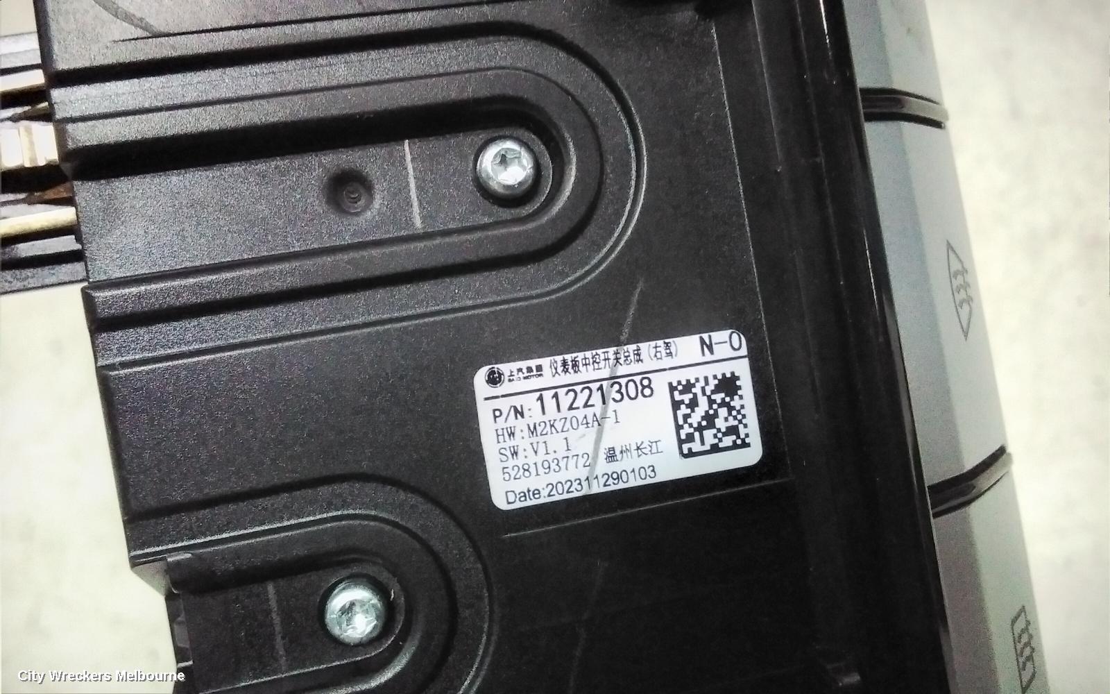 MG MG5 HEATER/AC CONTROLS, AP32, 01/2023 ONWARDS