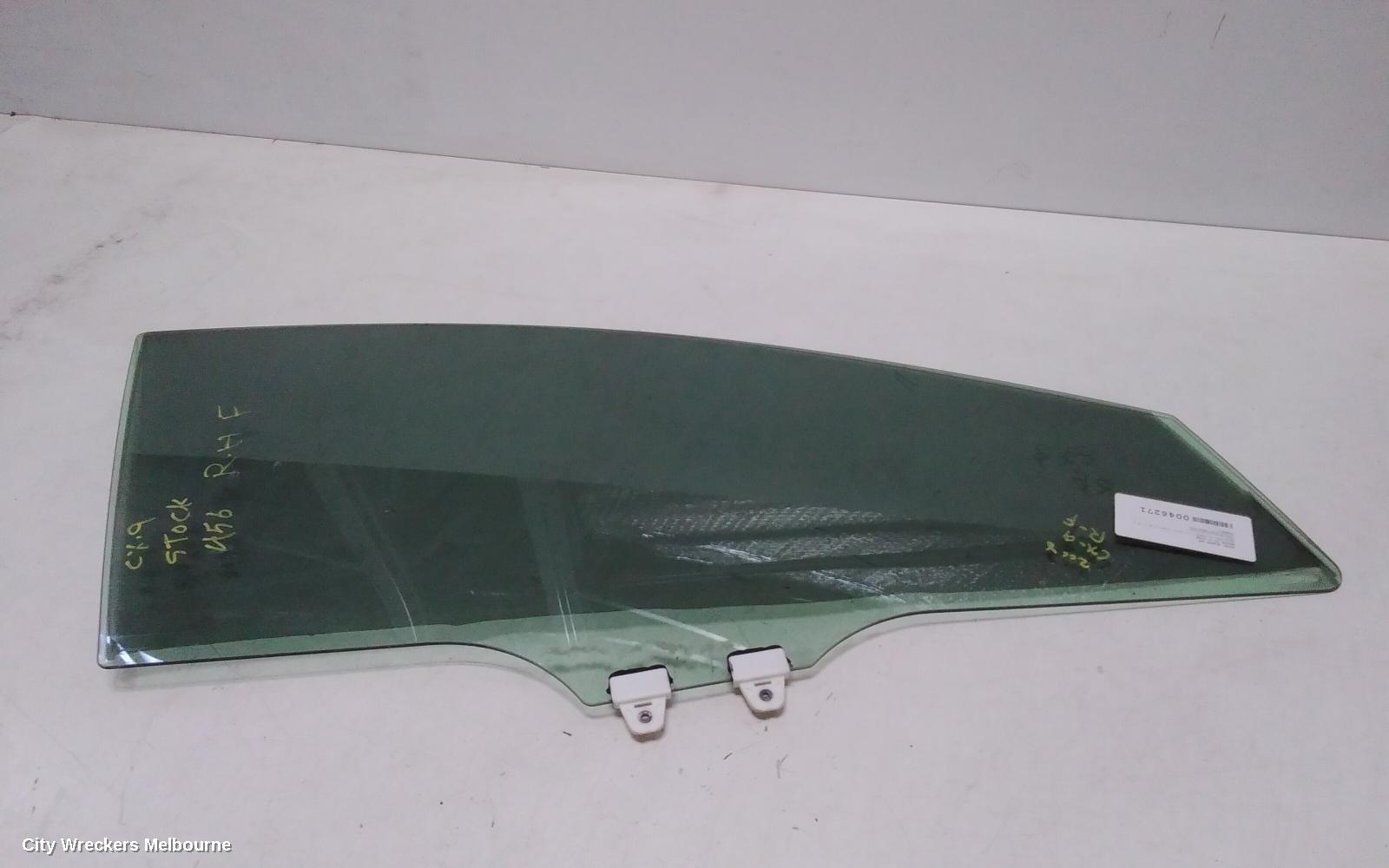 MAZDA CX9 RIGHT FRONT DOOR WINDOW, TB, 12/2007 - 12/2015