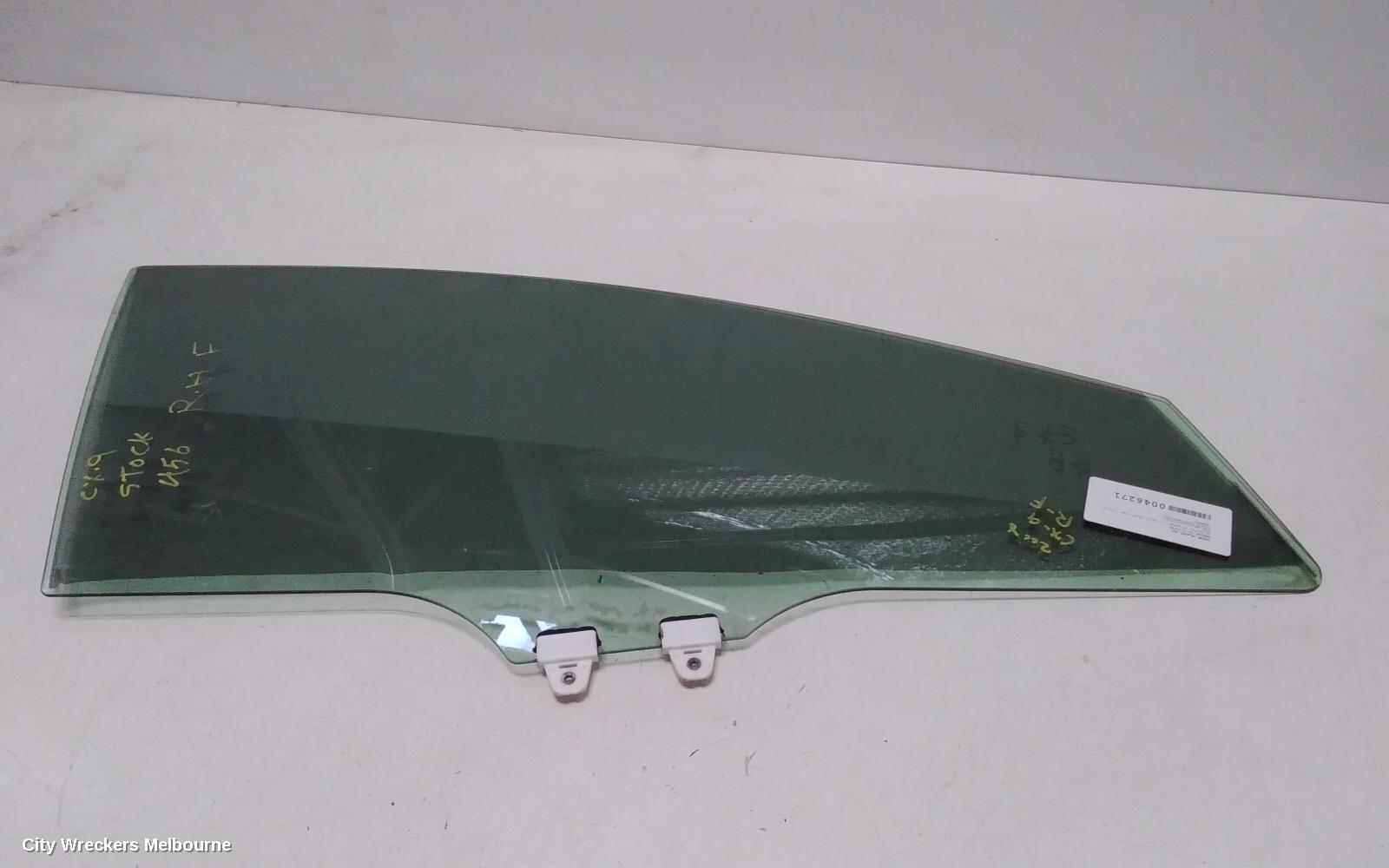 MAZDA CX9 RIGHT FRONT DOOR WINDOW, TB, 12/2007 - 12/2015