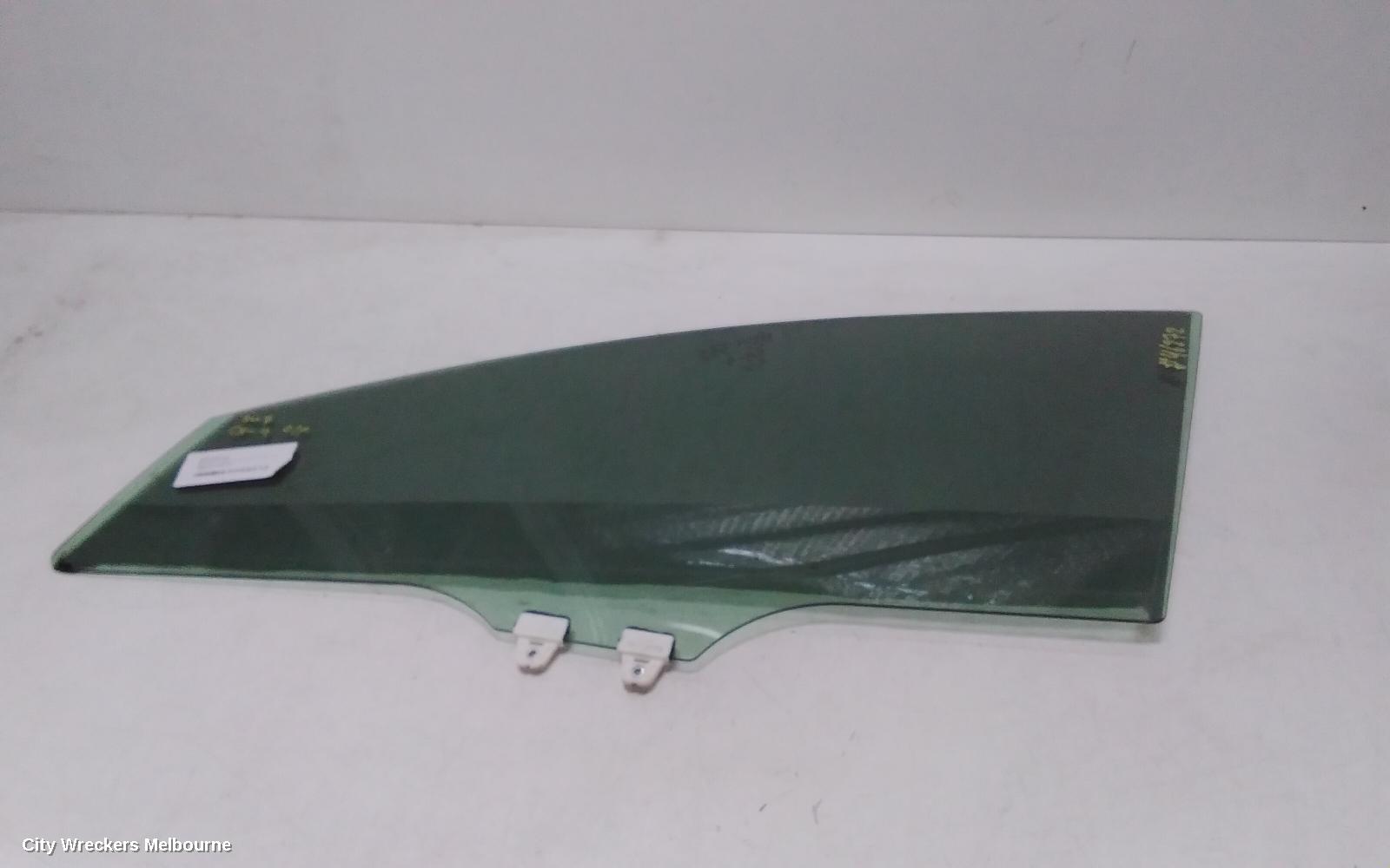 MAZDA CX9 LEFT FRONT DOOR WINDOW, TB, 12/2007 - 12/2015