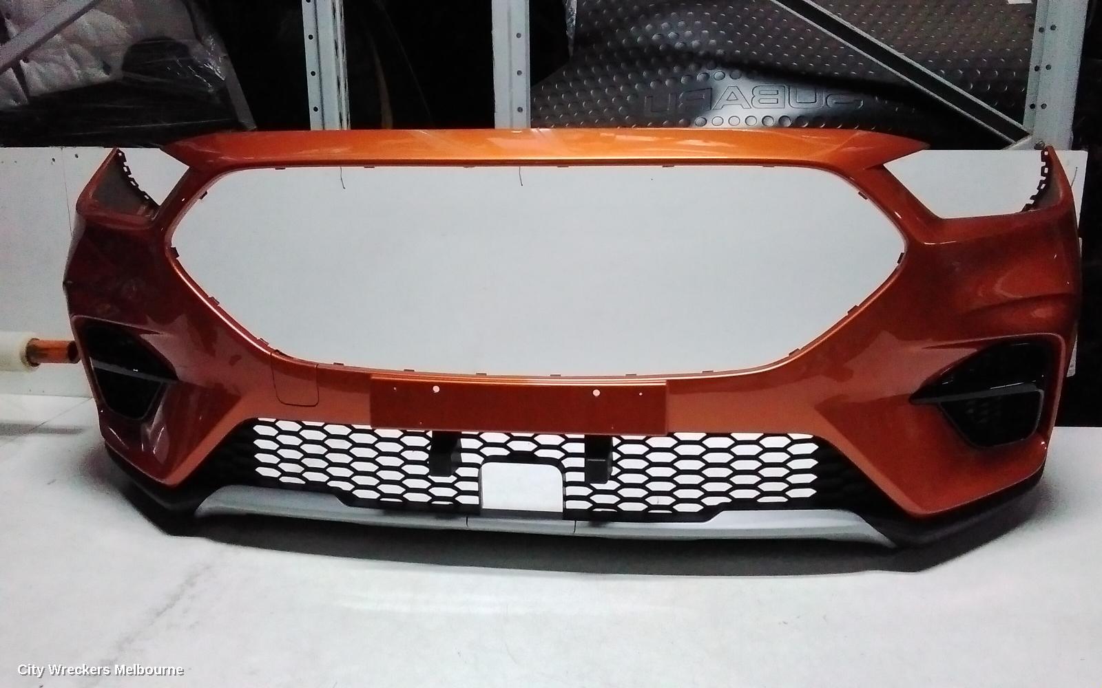 MG ZS FRONT BUMPER, AZS1, ZST TYPE, BUMPER BAR, SILVER TRIM, 01/2020 ONWARDS