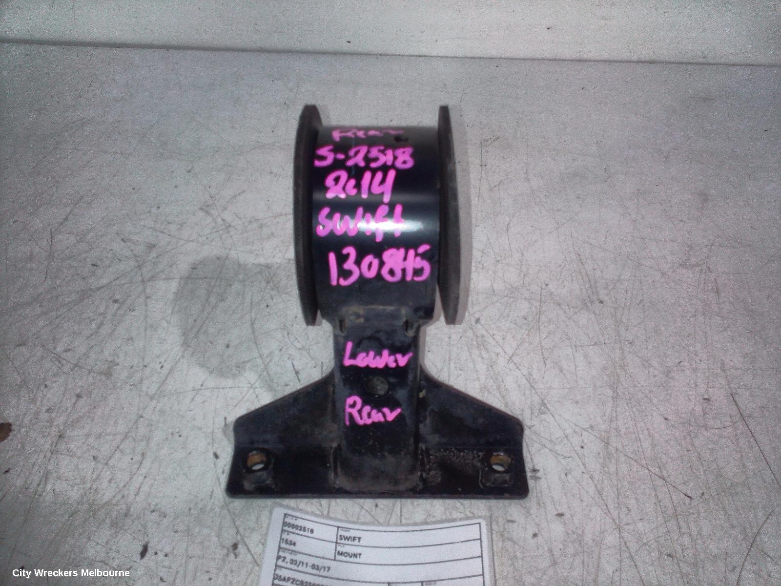 SUZUKI SWIFT MOUNT, FZ, 02/2011 - 03/2017