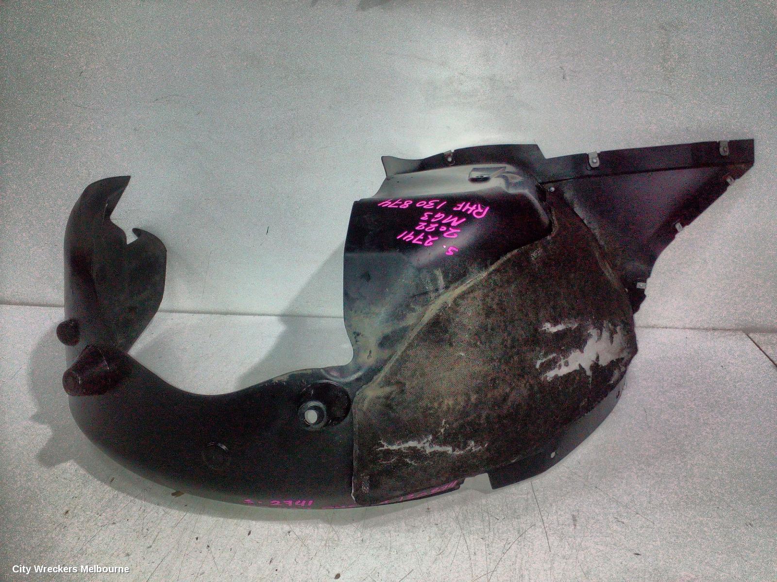 MG MG3 RIGHT GUARD LINER, SZP1, FRONT, 06/2018 ONWARDS