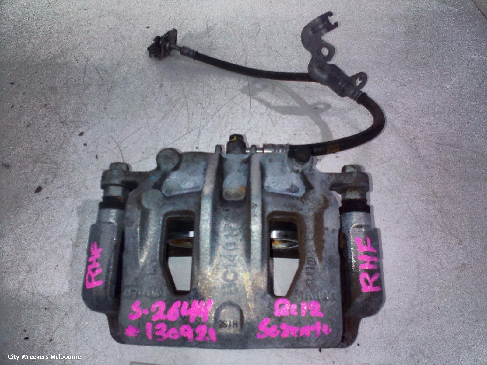 KIA SORENTO CALIPER, RH FRONT, XM, 10/2012 - 12/2014