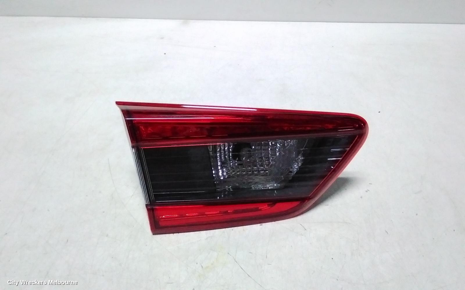 SUBARU XV REAR GARNISH, TAILGATE LAMP (LH SIDE), W/ BLACK INSERT TYPE, G5X, 03/2017 - 06/2023