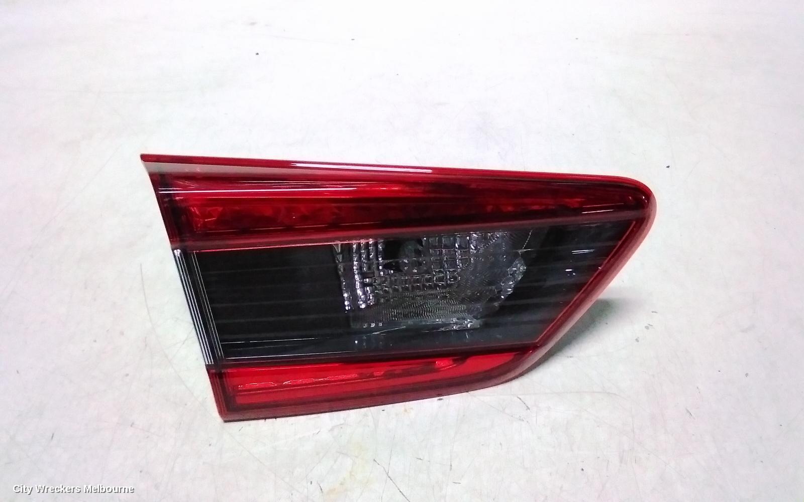 SUBARU XV REAR GARNISH, TAILGATE LAMP (LH SIDE), W/ BLACK INSERT TYPE, G5X, 03/2017 - 06/2023