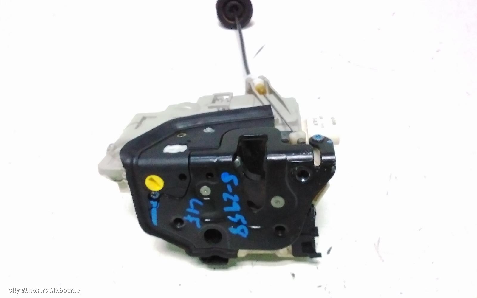 AUDI A5 DOOR/BOOT/GATE LOCK, LEFT FRONT DOOR LOCK, 8T, DUAL ROW (7 PIN), P/N 8J2837015A, 10/2007 - 11/2009