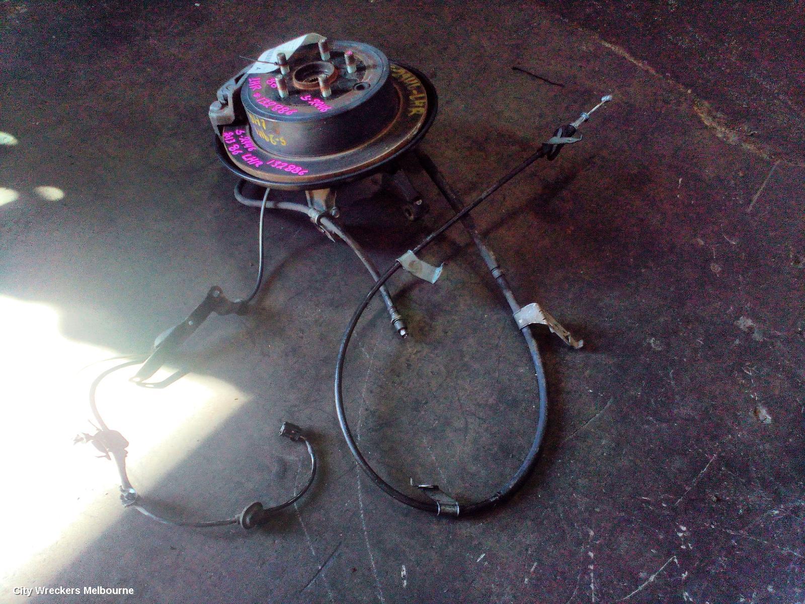 TOYOTA 86 LEFT REAR HUB ASSEMBLY, ZN6, GT, 286MM DIA SOLID DISC, 04/2012 - 09/2021