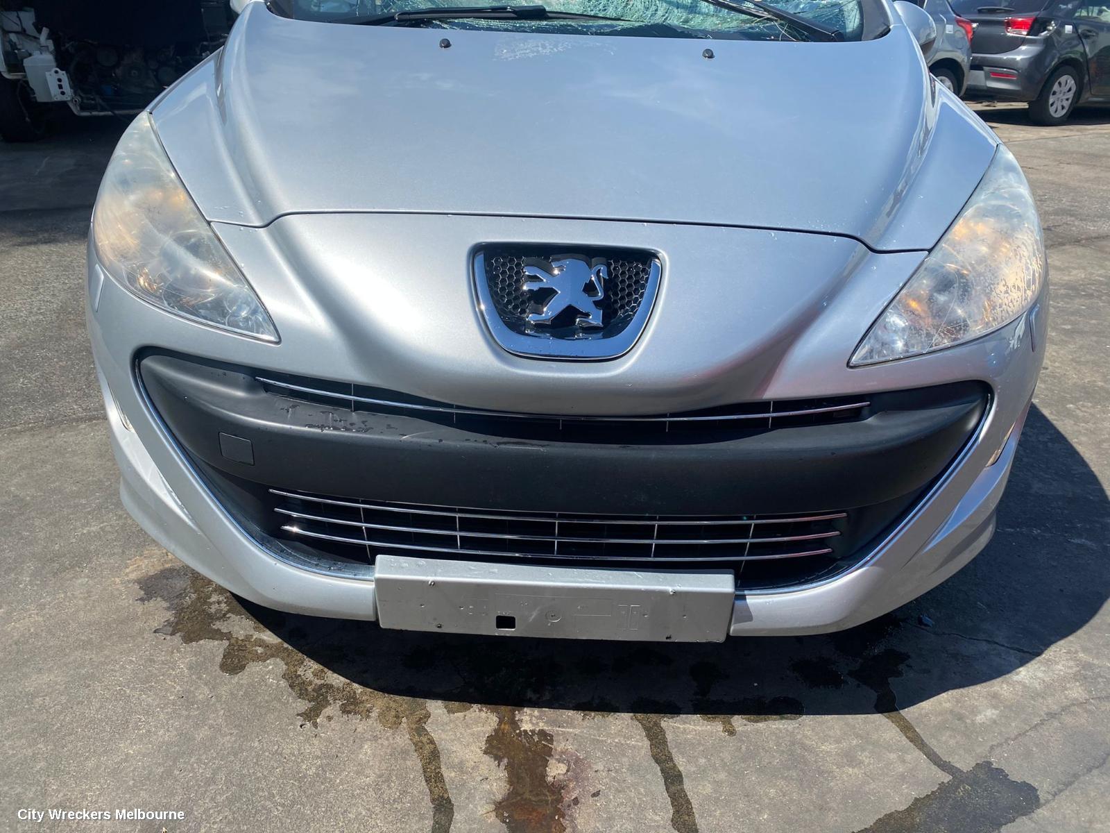 PEUGEOT 308 BONNET, T7, 09/2007 - 09/2014