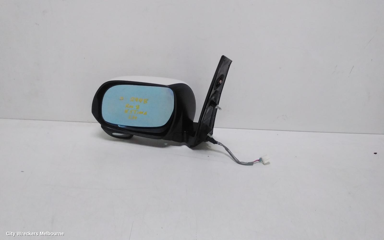 TOYOTA ESTIMA LEFT FRONT DOOR WINDOW, XR50, 05-19