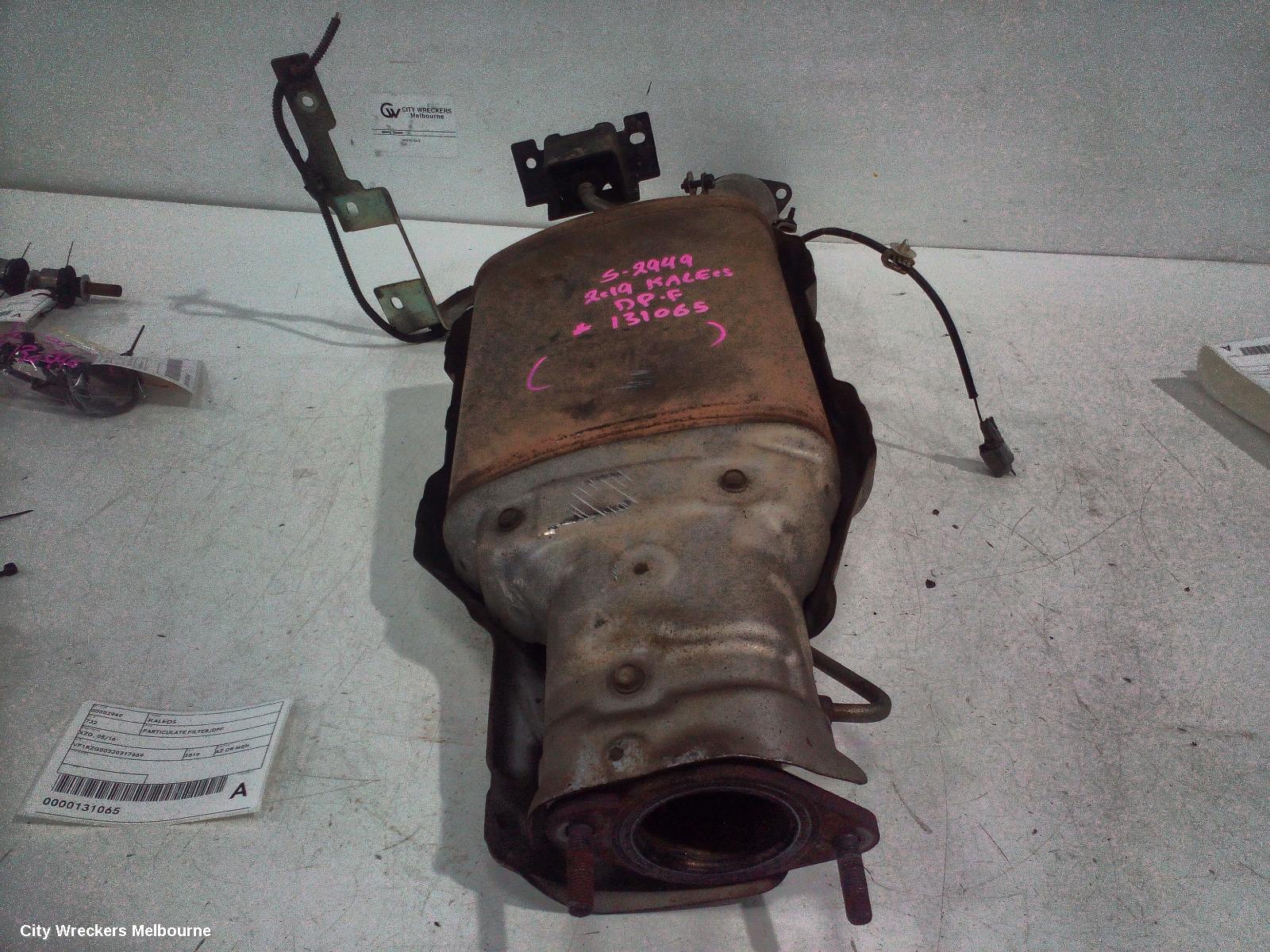 RENAULT KALEOS PARTICULATE FILTER/DPF, XZG, 05/2016 ONWARDS