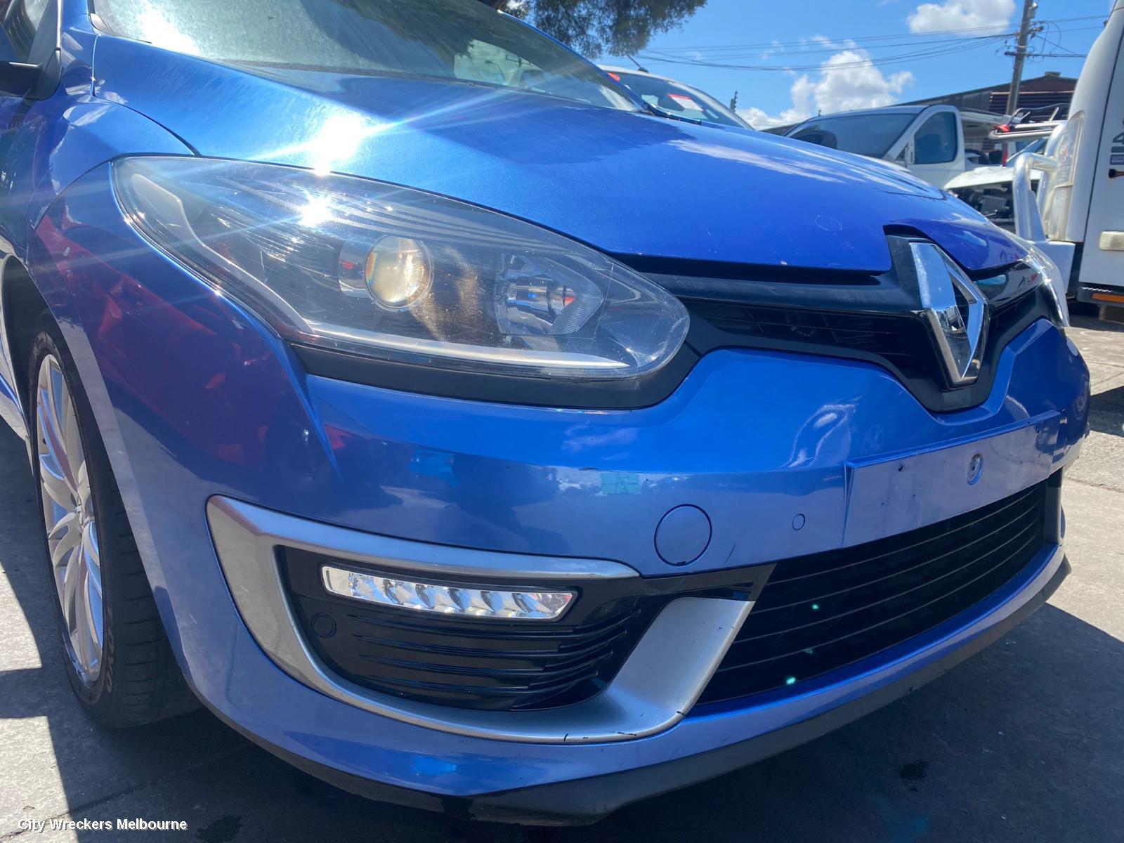 RENAULT MEGANE FRONT BUMPER, X32/B95, 5DR HATCH, GT-LINE, 07/2013 - 06/2014