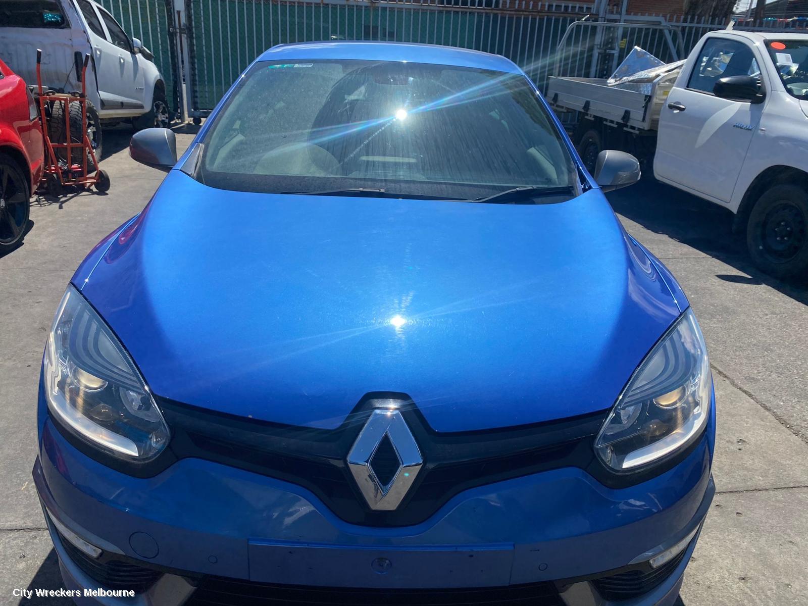 RENAULT MEGANE DOOR HANDLE, OUTER, RH FRONT, X32/X95, 09/2010 - 05/2016