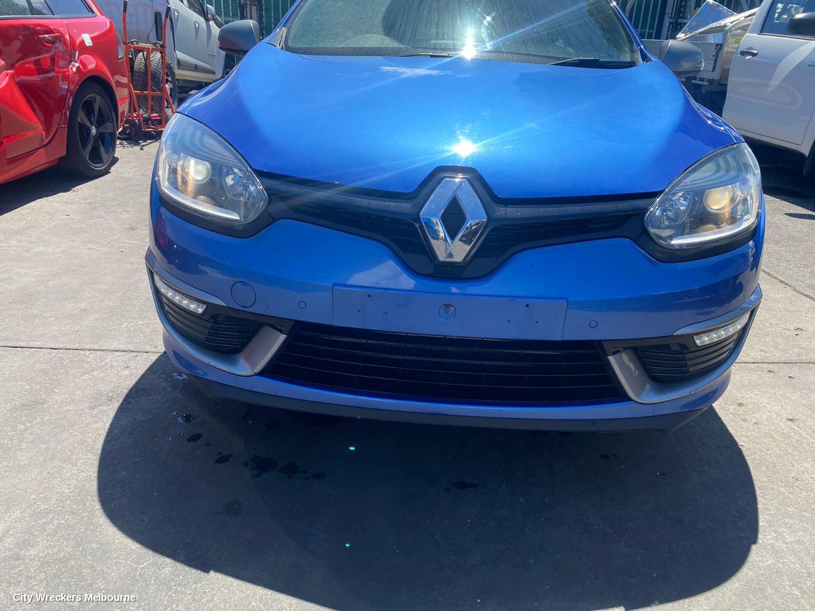 RENAULT MEGANE DOOR HANDLE, OUTER, RH FRONT, X32/X95, 09/2010 - 05/2016