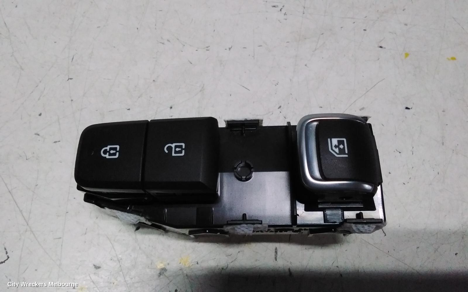 KIA CARNIVAL/GRAND CARNIVAL PWR DR WIND SWITCH, LH FRONT, KA4, 10/2020 ONWARDS
