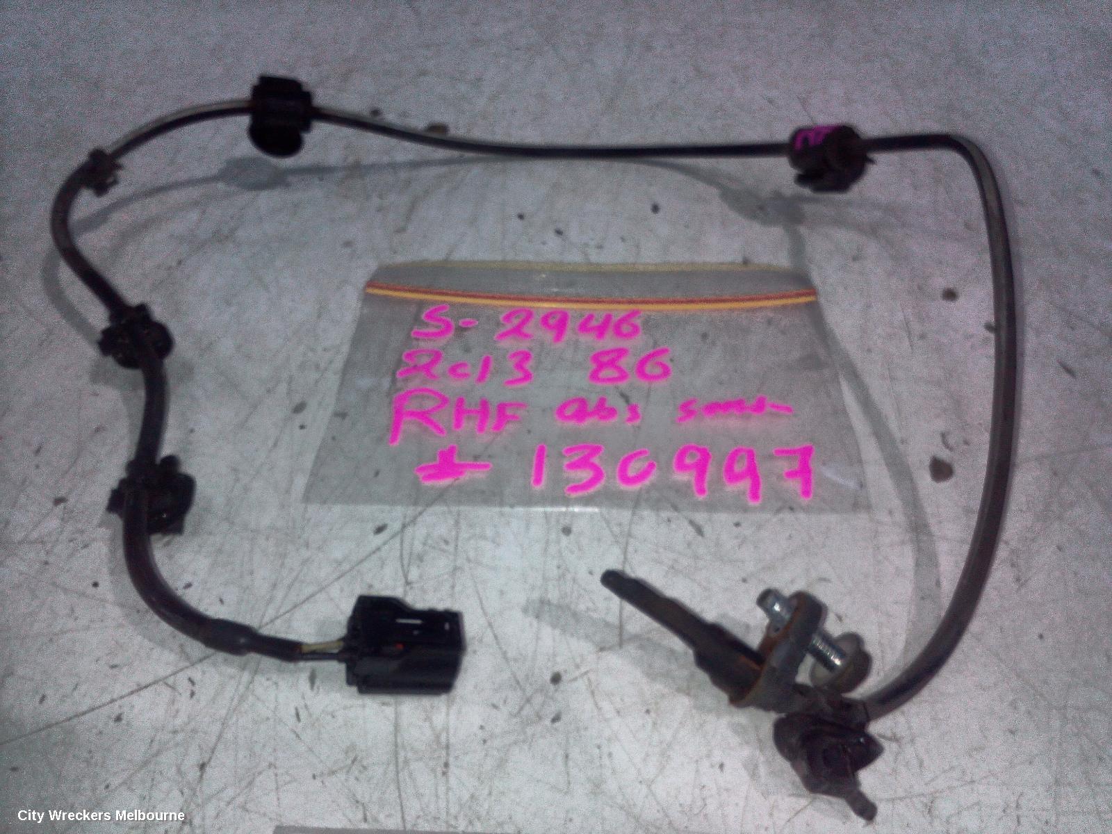 TOYOTA 86 ABS SENSOR, RH FRONT, ZN6, 04/2012 - 09/2021