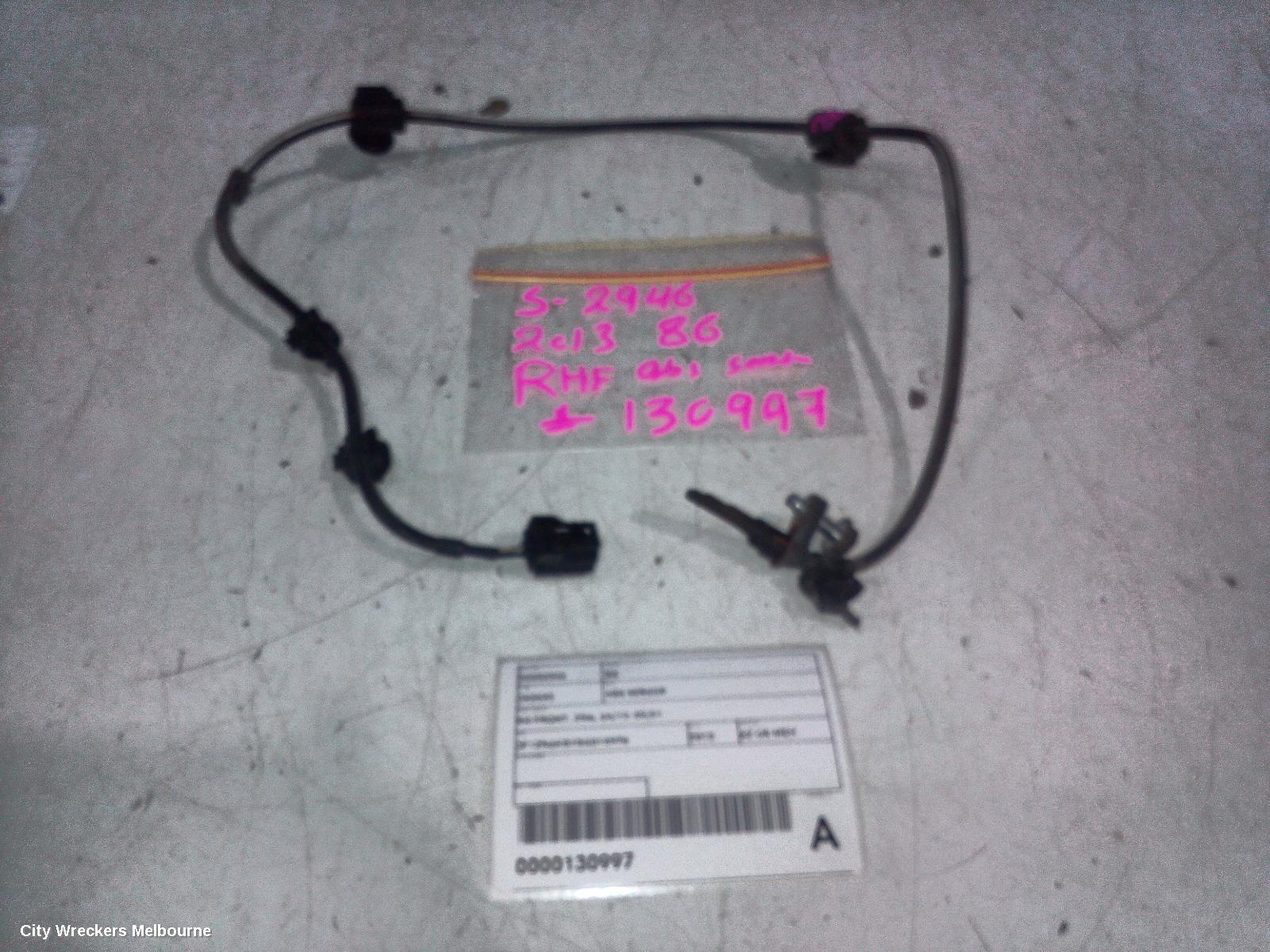 TOYOTA 86 ABS SENSOR, RH FRONT, ZN6, 04/2012 - 09/2021