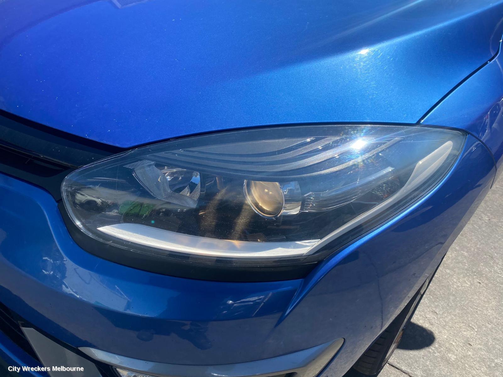 RENAULT MEGANE FRONT BUMPER, X32/B95, 5DR HATCH, GT-LINE, 07/2013 - 06/2014
