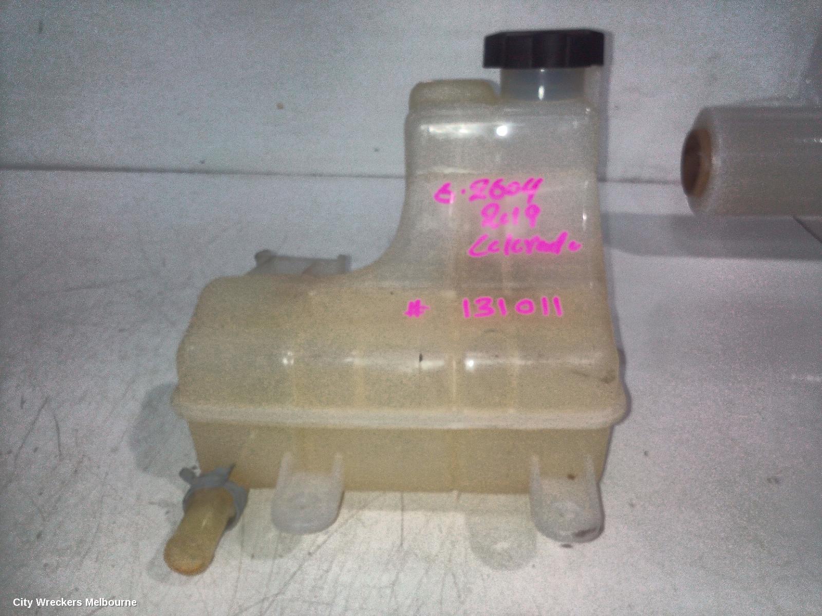 HOLDEN COLORADO OVERFLOW BOTTLE, RG, 06/2012 - 12/2020